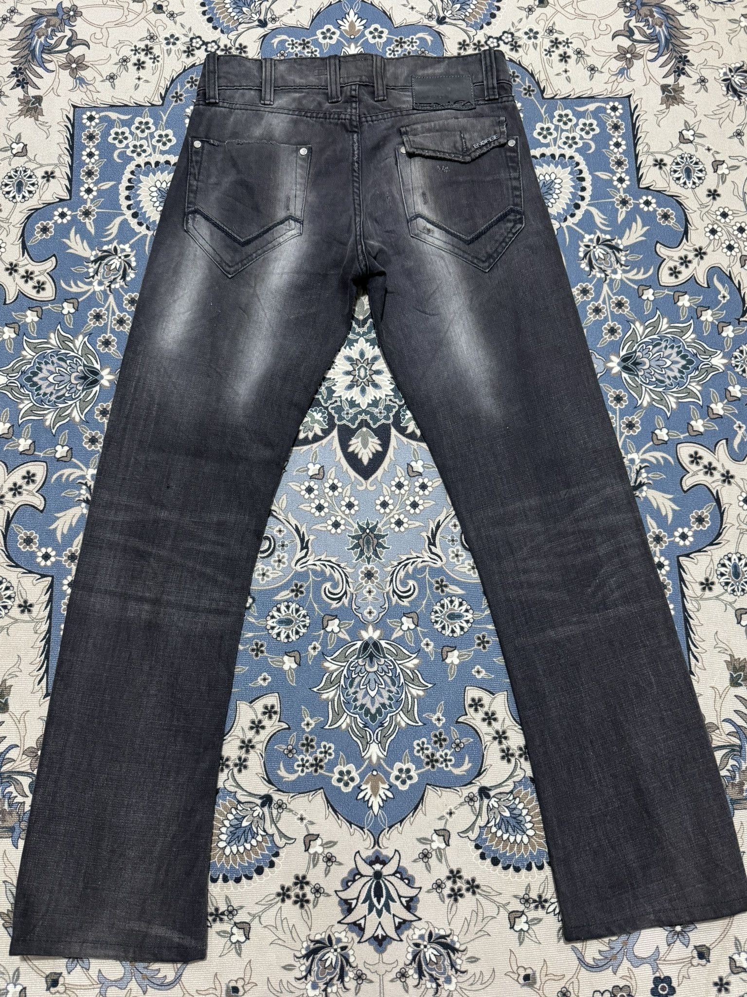 20471120 × Beauty Beast × Energie Y2K Energie Style Clash Slim Morris Distressed Jeans Size US 30 / EU 46 - 2 Thumbnail