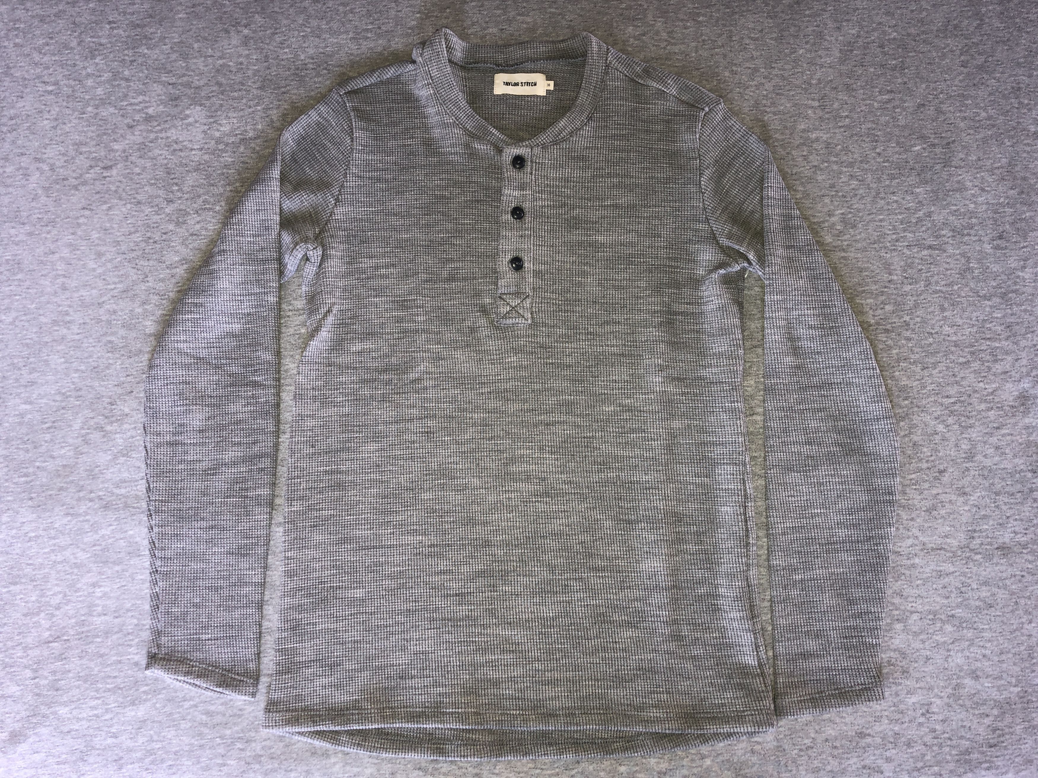 Taylor Stitch Merino Henley XS 36 Size US XS / EU 42 / 0 - 1 Thumbnail
