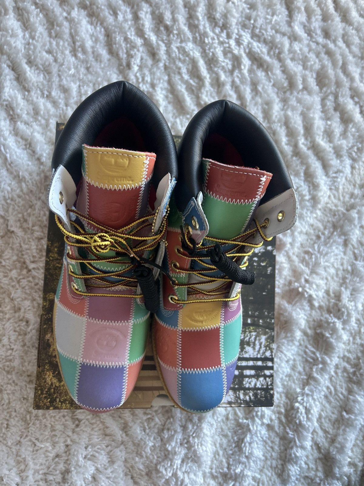Supreme × Timberland Supreme Timberland Patchwork Size US 10 / EU 43 - 4 Thumbnail
