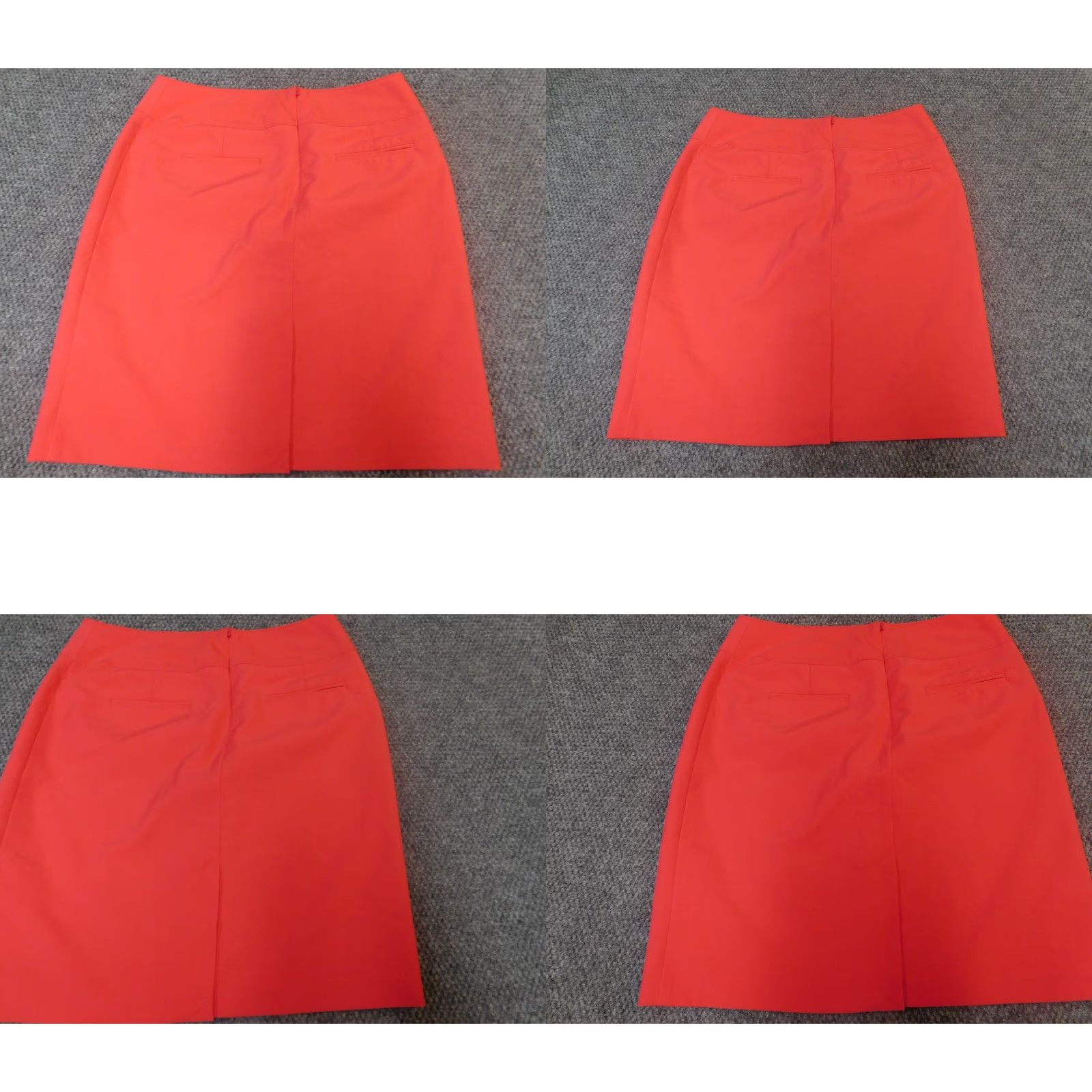 Worthington Worthington Womens Skirt 12 Pink Zip A-line Knee Length Casual Floral Ruffle Polyester Rayon" Size 34" / US 12 / IT 48 - 8 Thumbnail