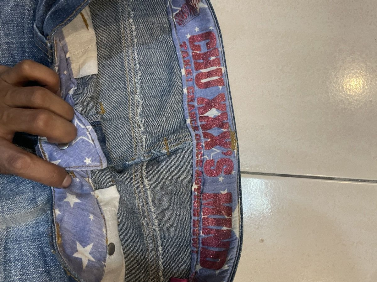 Japanese Brand 🔥PUNK🔥CHU XXX JAPANESE BRAND JEANS Size 31" - 3 Thumbnail