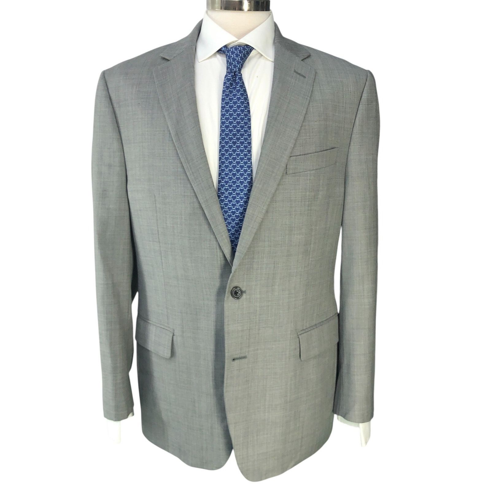 Lauren Ralph Lauren Ralph Lauren LRL 42L Suit Drop 4 Gray 2 RECENT *TINY FLAW Size 42L - 14 Thumbnail