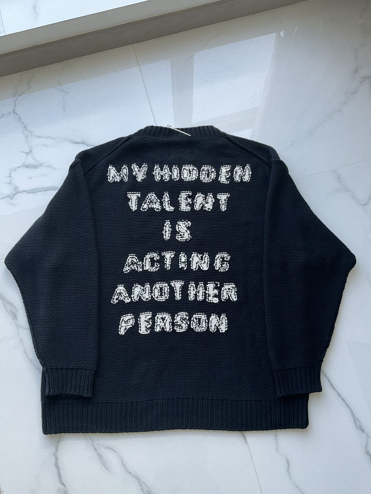 Doublet Doublet fw20 my hidden talent knit sweater Size US S / EU 44-46 / 1 - 6 Thumbnail