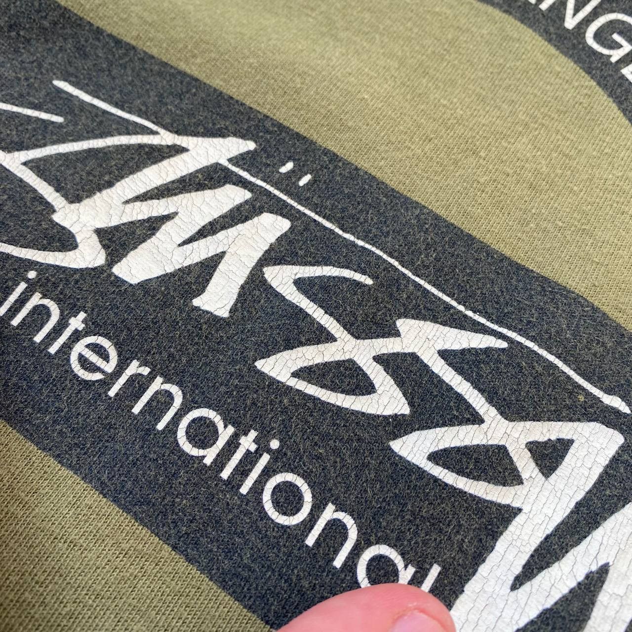 Streetwear × Stussy × Vintage Vintage big logo rare stussy tee shirt Size US S / EU 44-46 / 1 - 4 Thumbnail