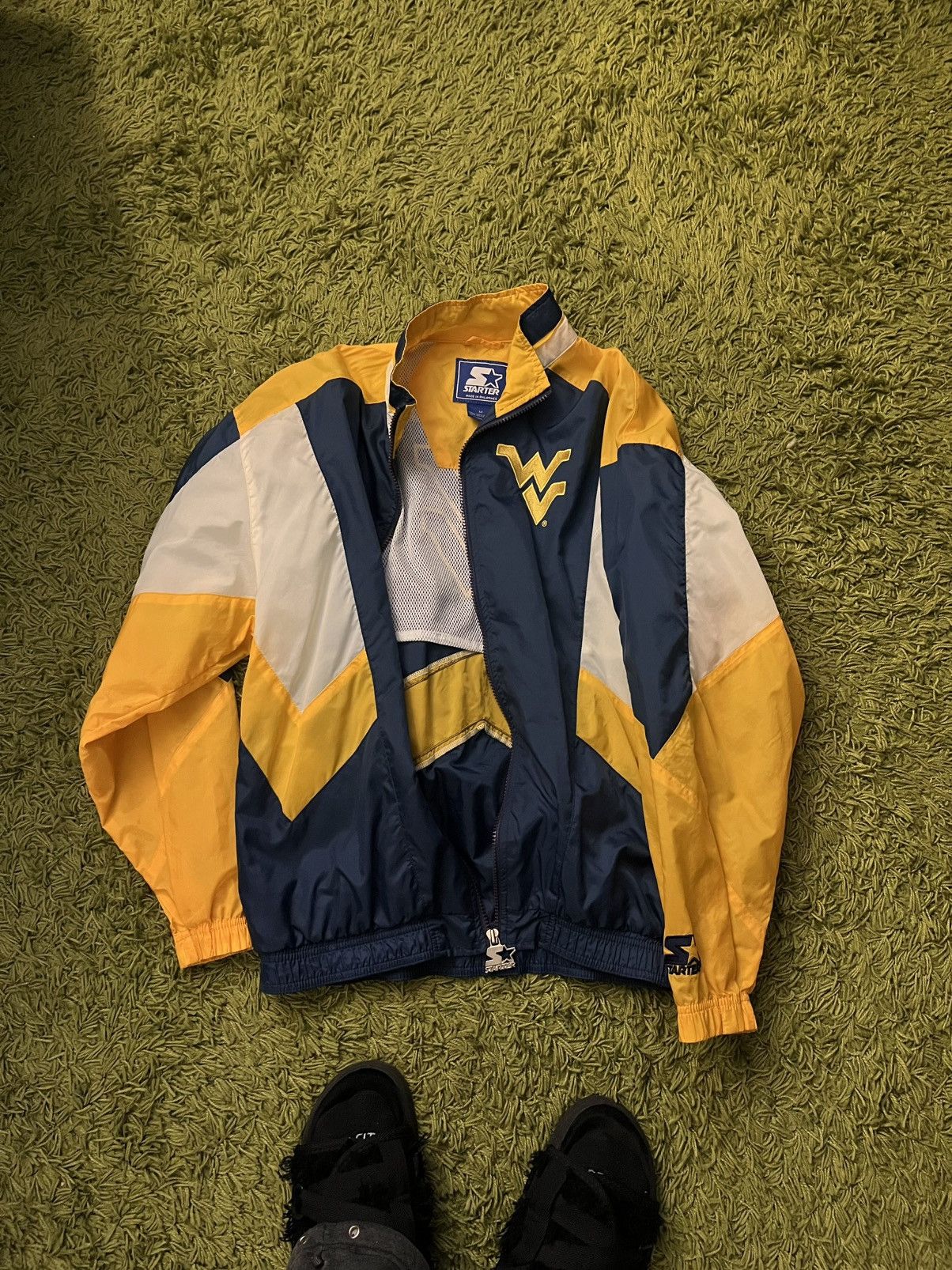 Starter × Vintage Starter Vintage WVU zip up Size US M / EU 48-50 / 2 - 1 Thumbnail