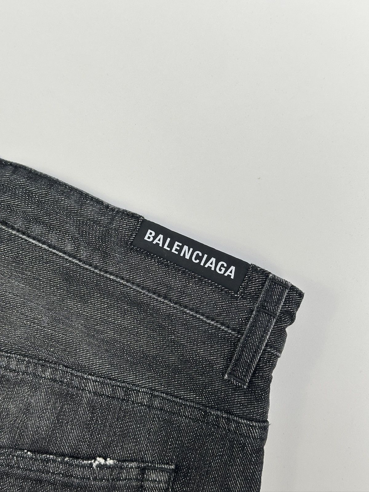 Balenciaga Balenciaga 50/50 Baggy & Flare Denim Pants Size US 30 / EU 46 - 8 Thumbnail