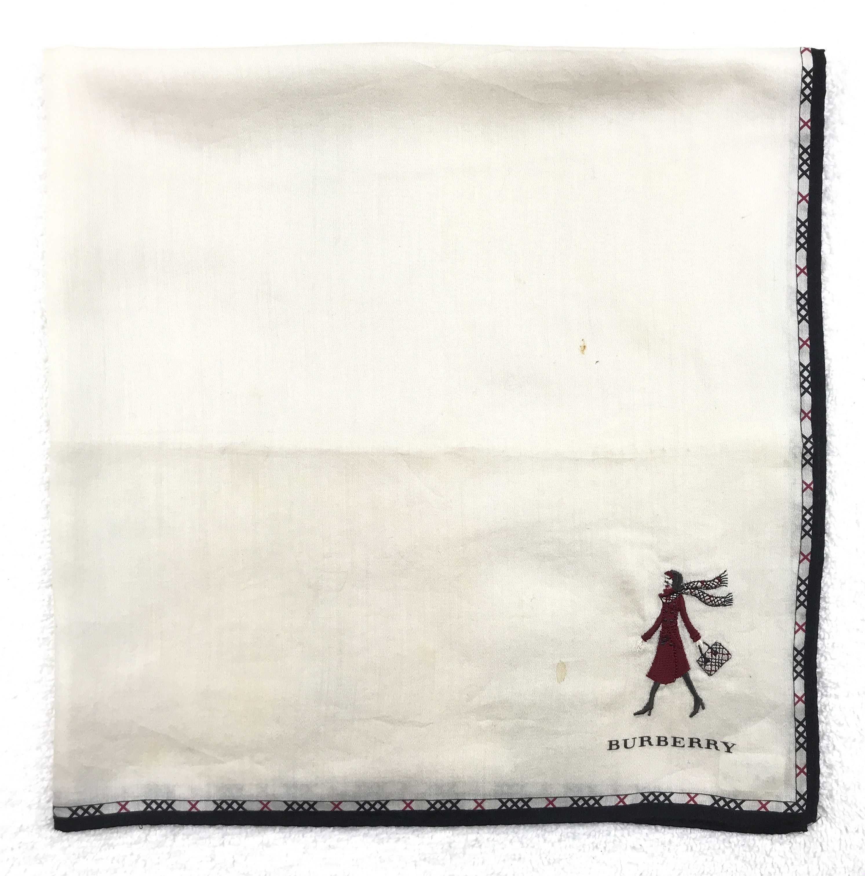 Burberry × Vintage Vintage Burberry Bandana Neckerchief Handkerchief Size ONE SIZE - 2 Thumbnail