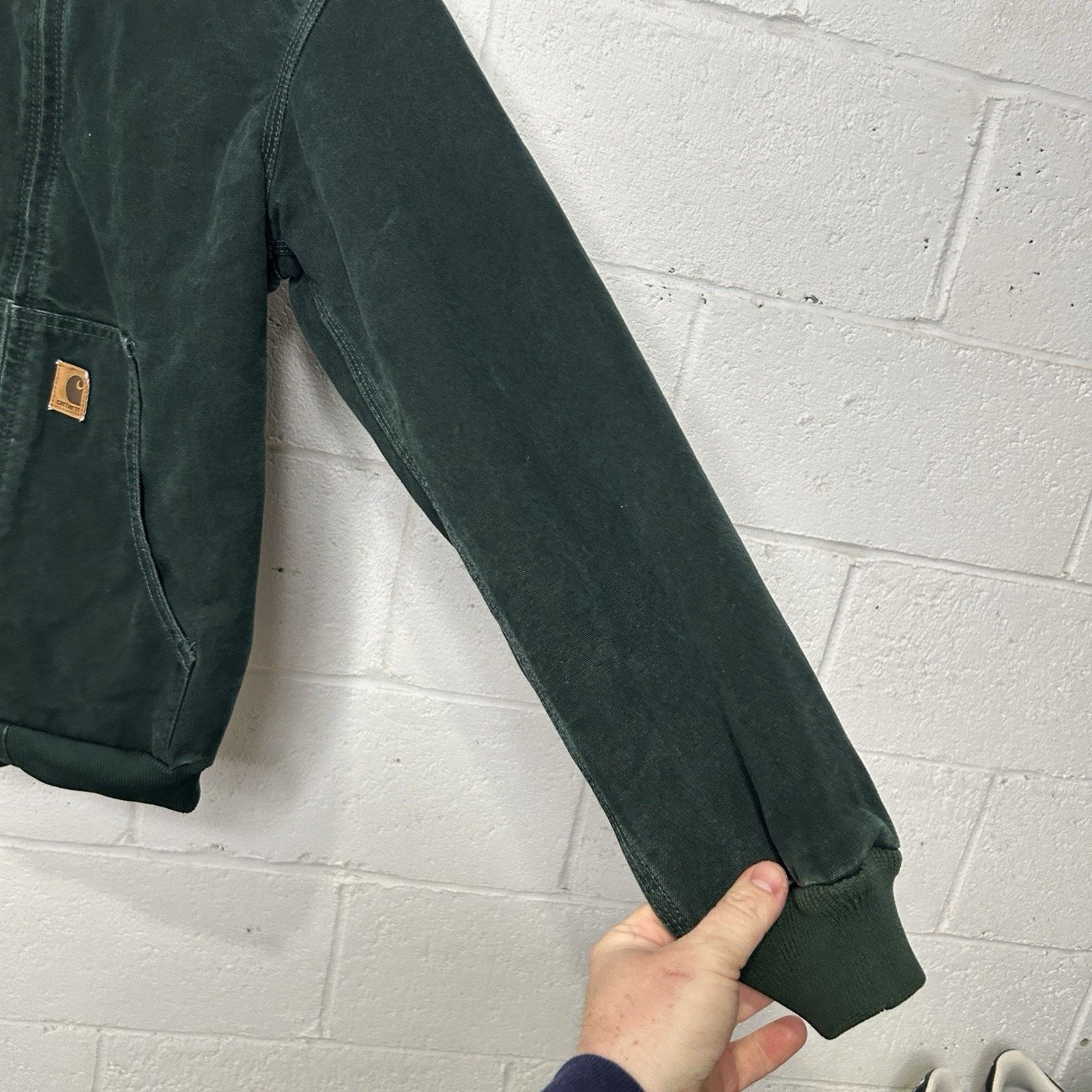 Carhartt Vintage Carhartt Hooded Active Jacket “Spruce” YYJ159 SPC Size S / US 4 / IT 40 - 8 Thumbnail