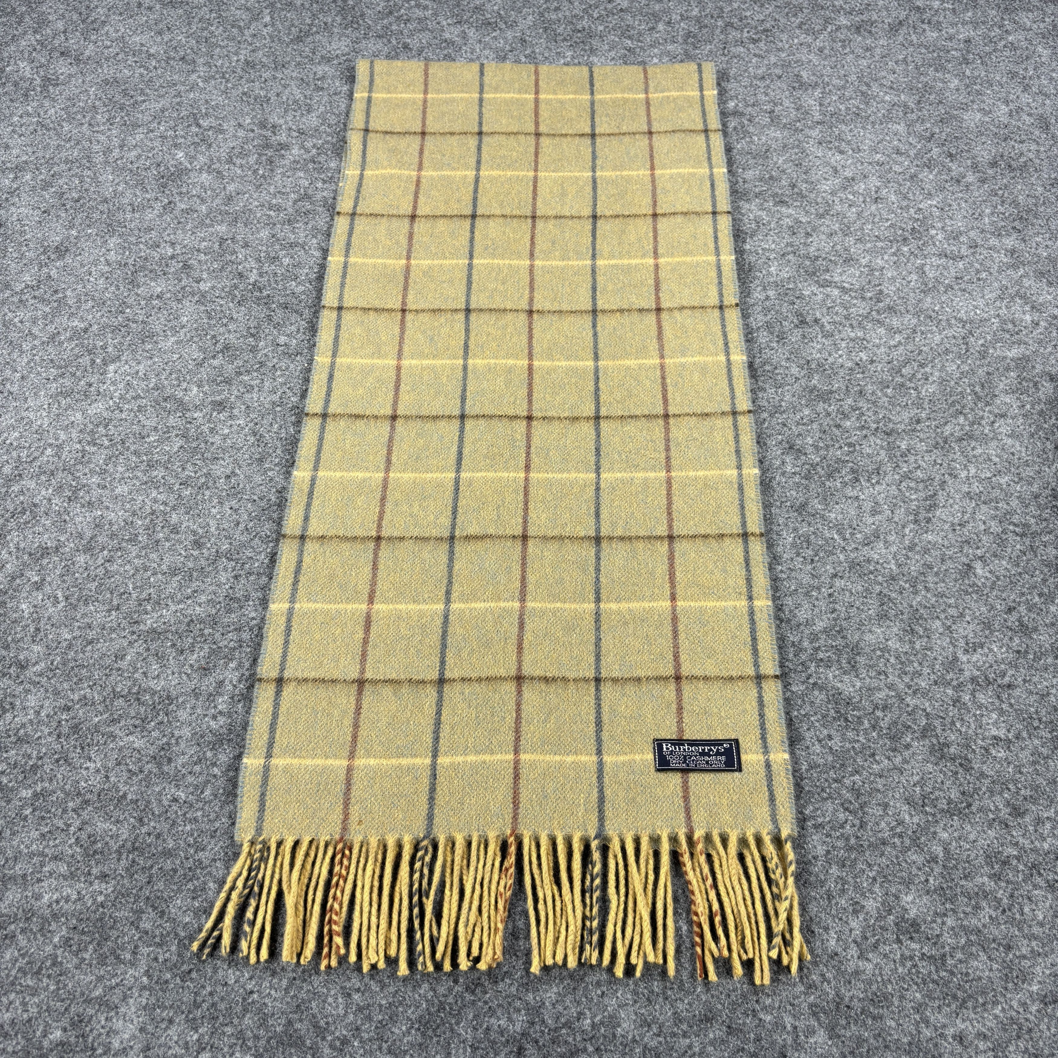 Burberry × Vintage GF10718 Burberry Scarf Neck Wear Muffler Nova Check Size ONE SIZE - 2 Thumbnail