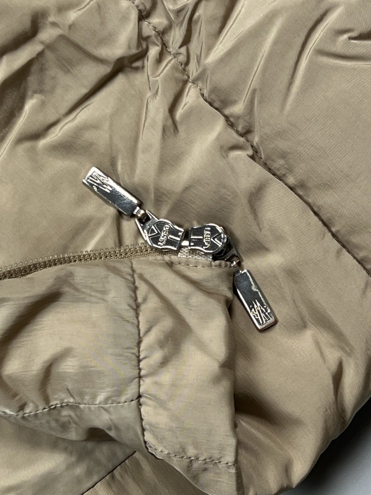 Moncler Moncler Beige Down Coat (Y0378) Size S / US 4 / IT 40 - 4 Thumbnail