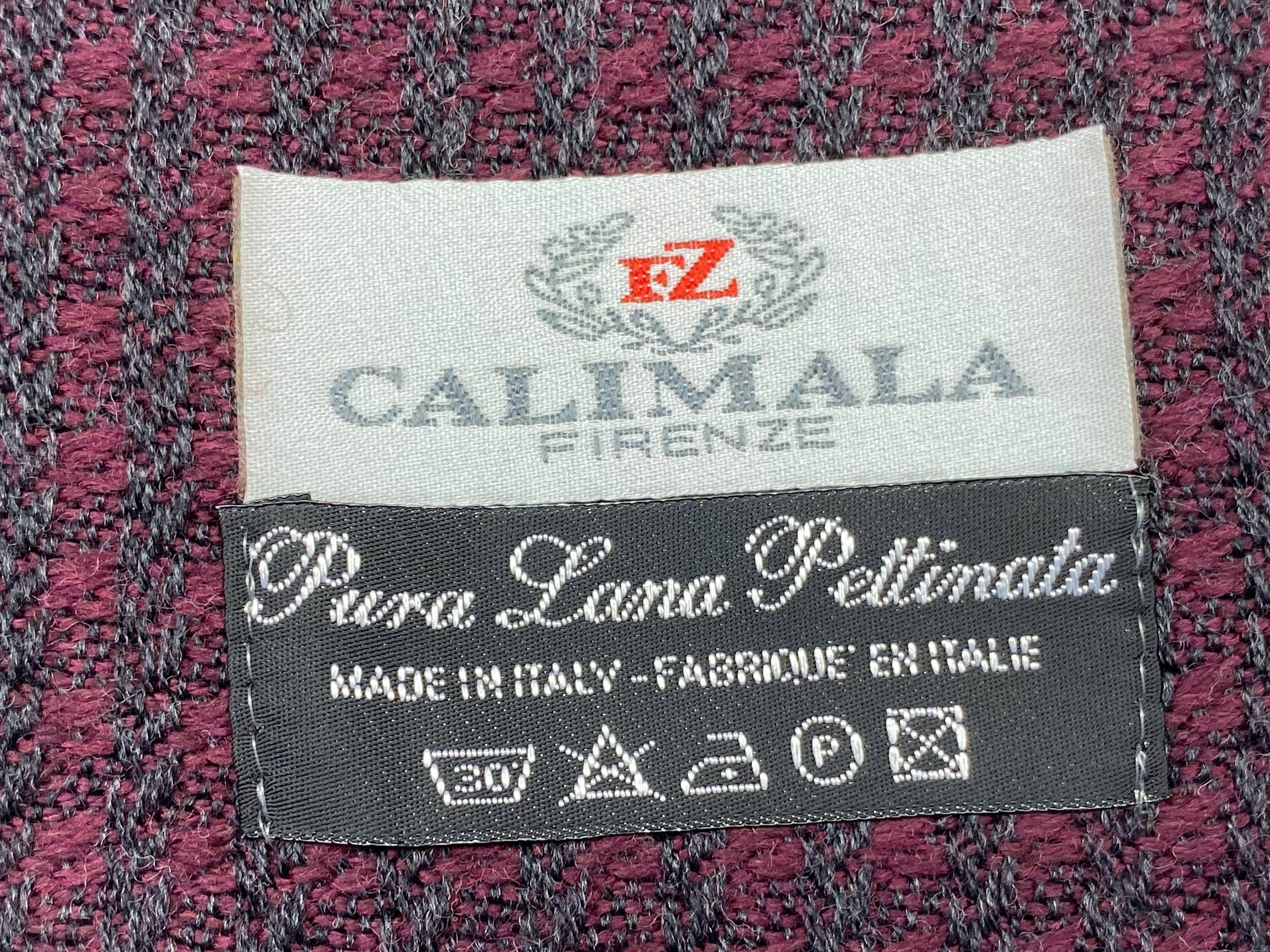 Vintage Calimala Firenze scarf Pure Combed Wool Vintage Scarves Size ONE SIZE - 12 Thumbnail