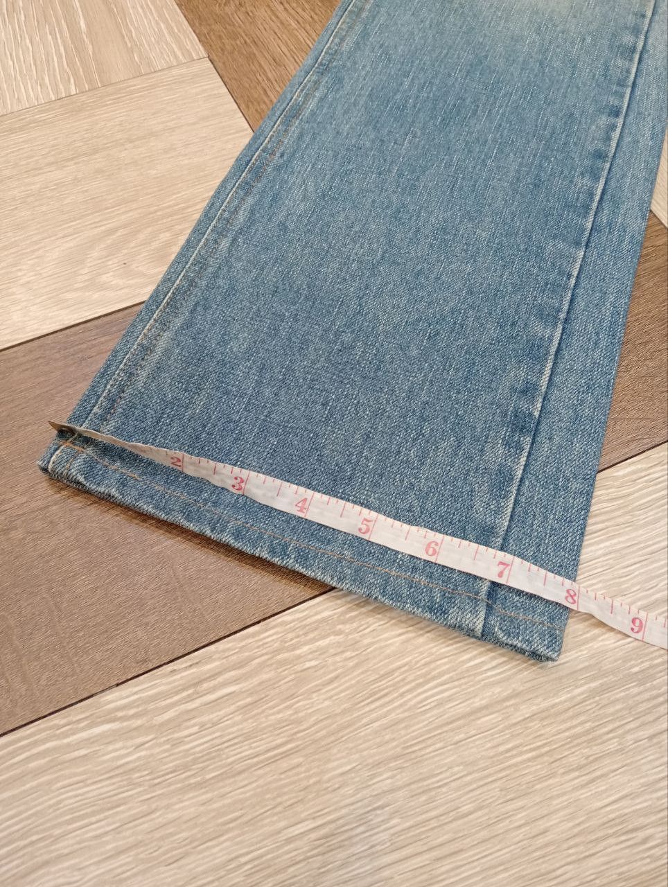 Katharine Hamnett London KATHARINE HAMNETT LONDON FLARED DENIM PANTS - SIZE S Size 29" - 15 Thumbnail