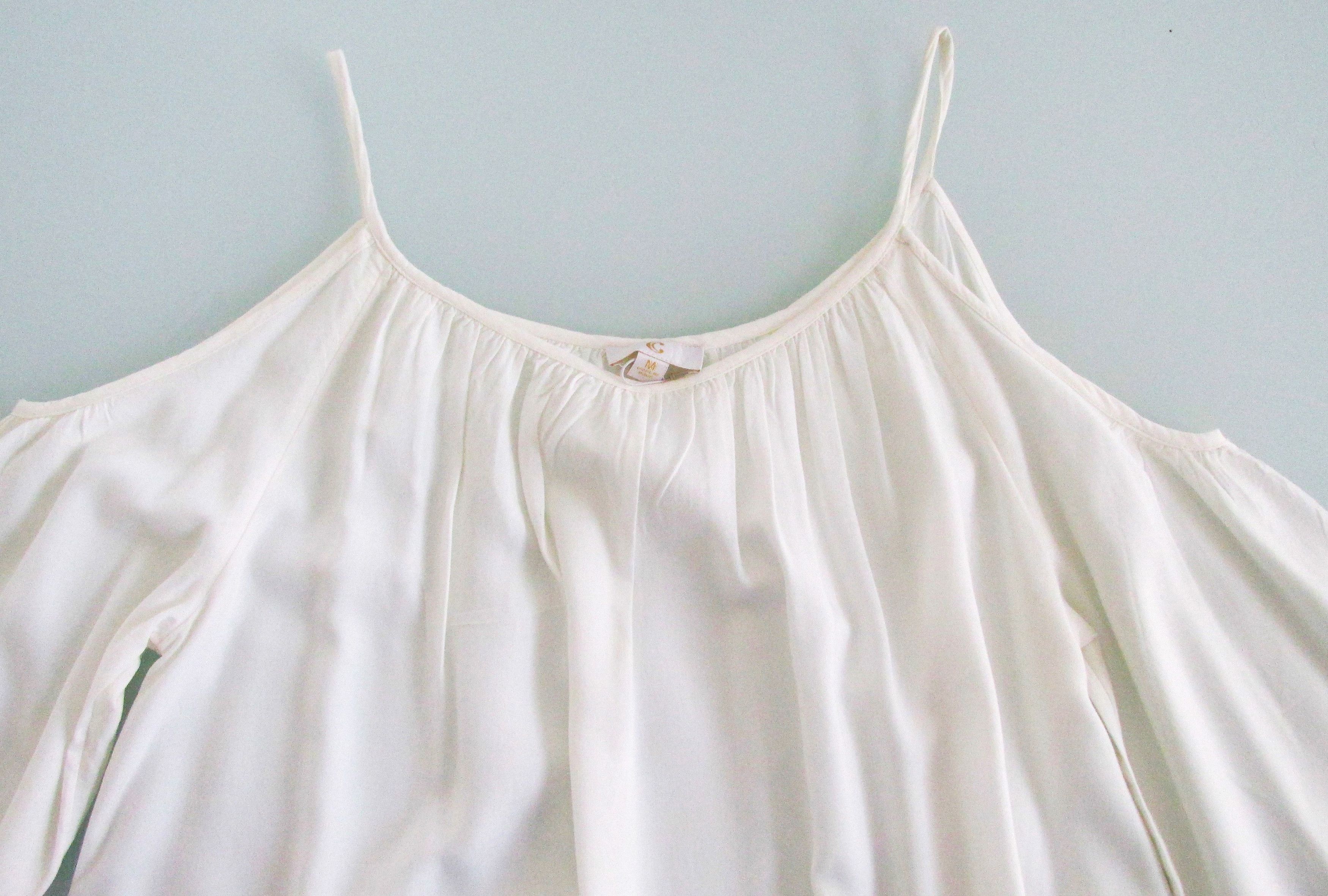 Other Charming Charlie(NWT) Cold (Open)Shoulder Blouse Size Medium Size M / US 6-8 / IT 42-44 - 3 Thumbnail