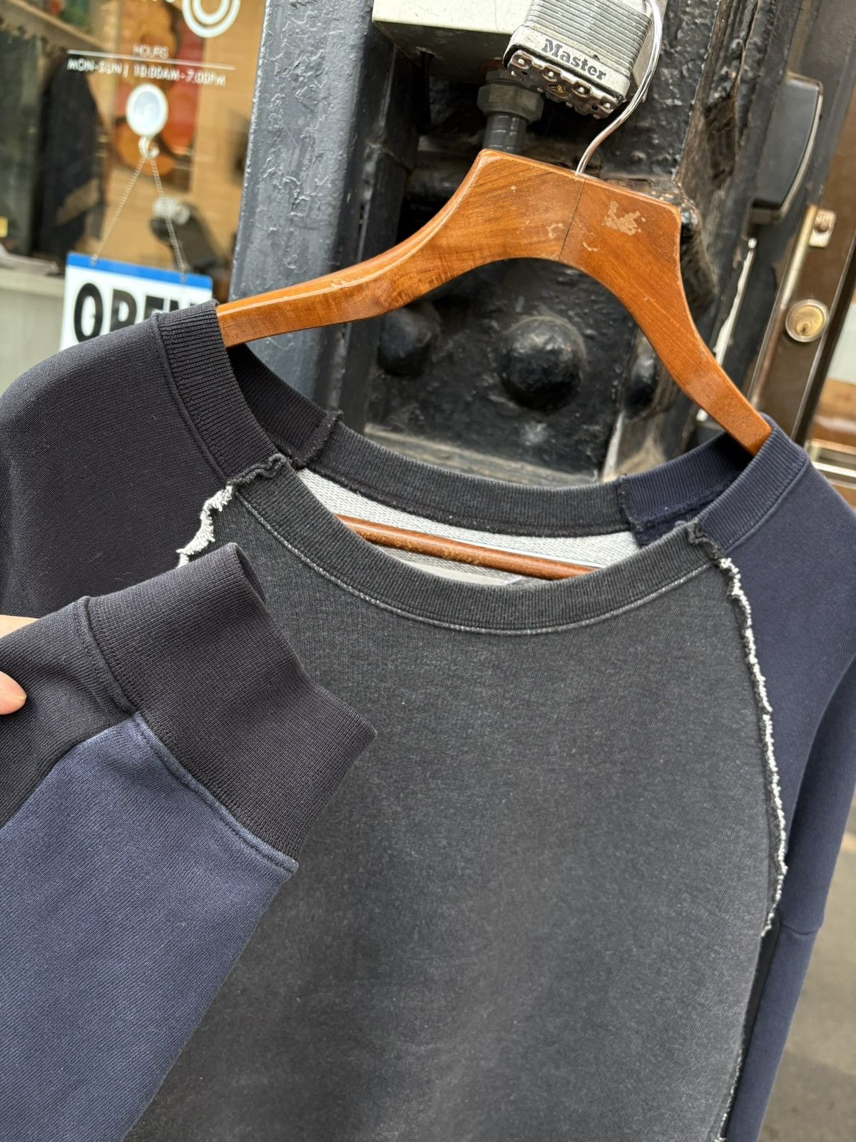 Maison Margiela MAISON MARGIELA - Re-Edition Oversized Patchwork Sweater 🫐 Size US M / EU 48-50 / 2 - 3 Thumbnail
