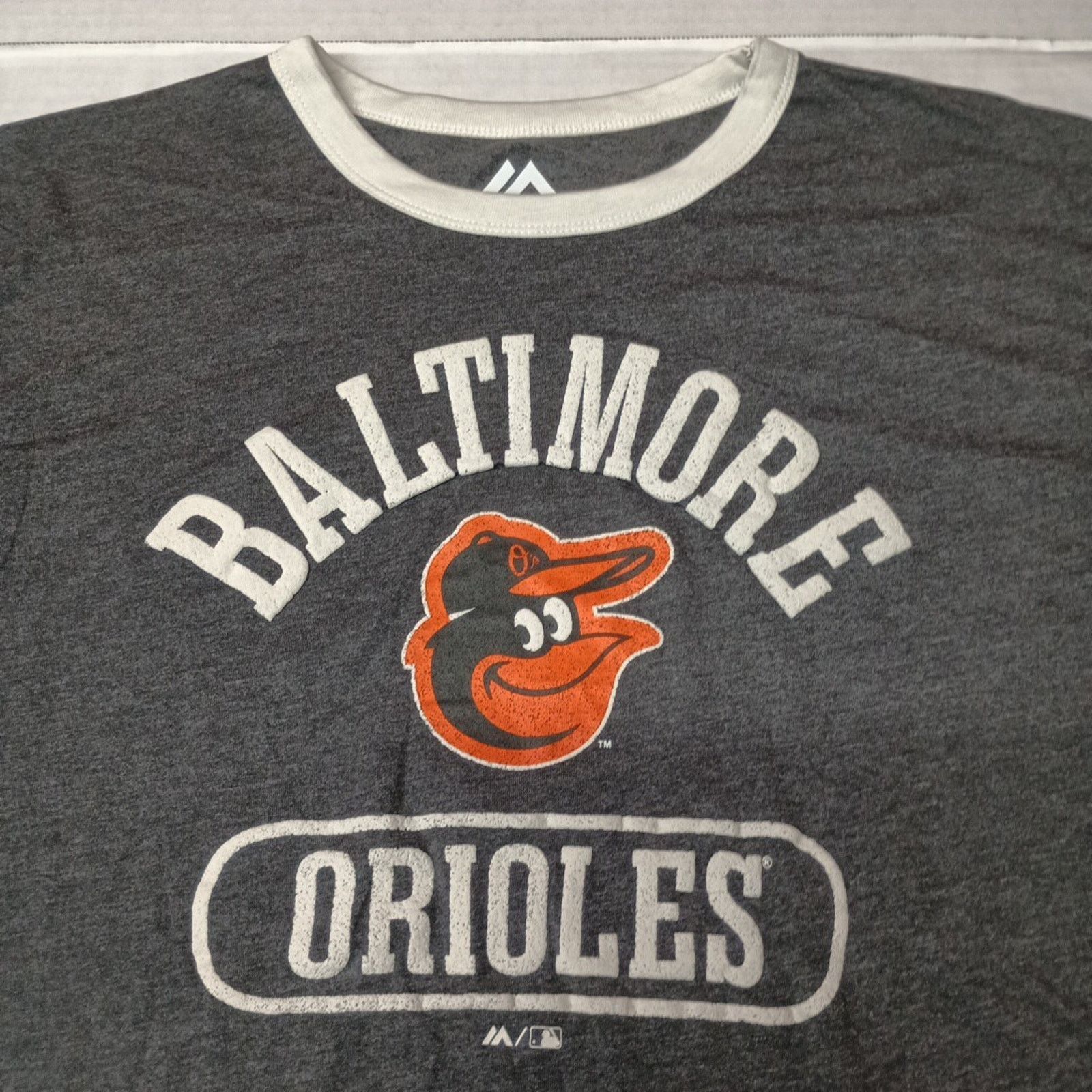 Majestic Majestic Baltimore Orioles T-Shirt Men's 2XL XXL Gray MLB Size US XXL / EU 58 / 5 - 2 Thumbnail
