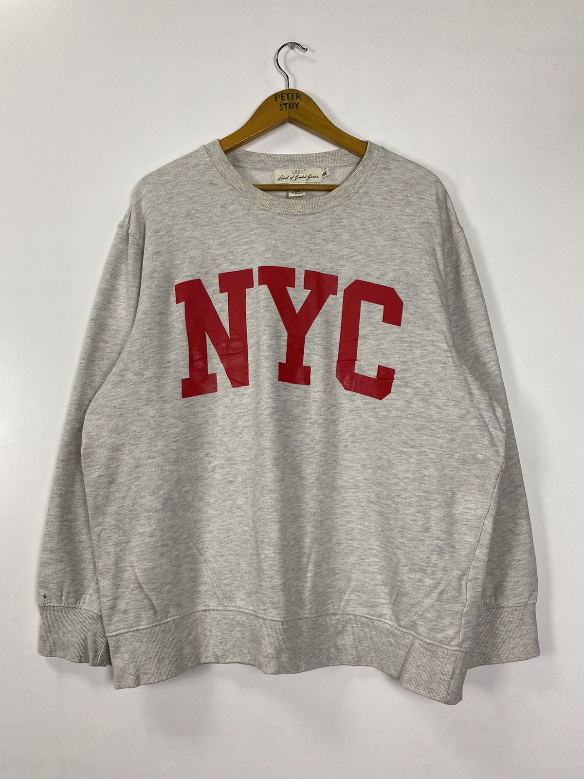 H&M H&M New York City sweater Size US XL / EU 56 / 4 - 2 Thumbnail