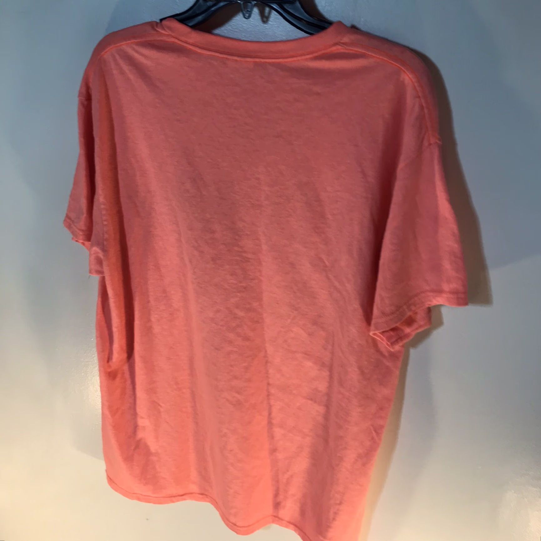 Delta Delta We The People Graphic Print T-Shirt Womens Size L Coral Casual Short Sleeve Lightweight Machine Washable Size L / US 10 / IT 46 - 2 Thumbnail