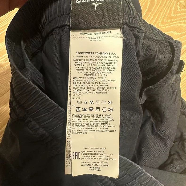 Stone Island Stone island Stone Island Washed Overalls pants 2504-Nextar Size US 33 - 8 Thumbnail