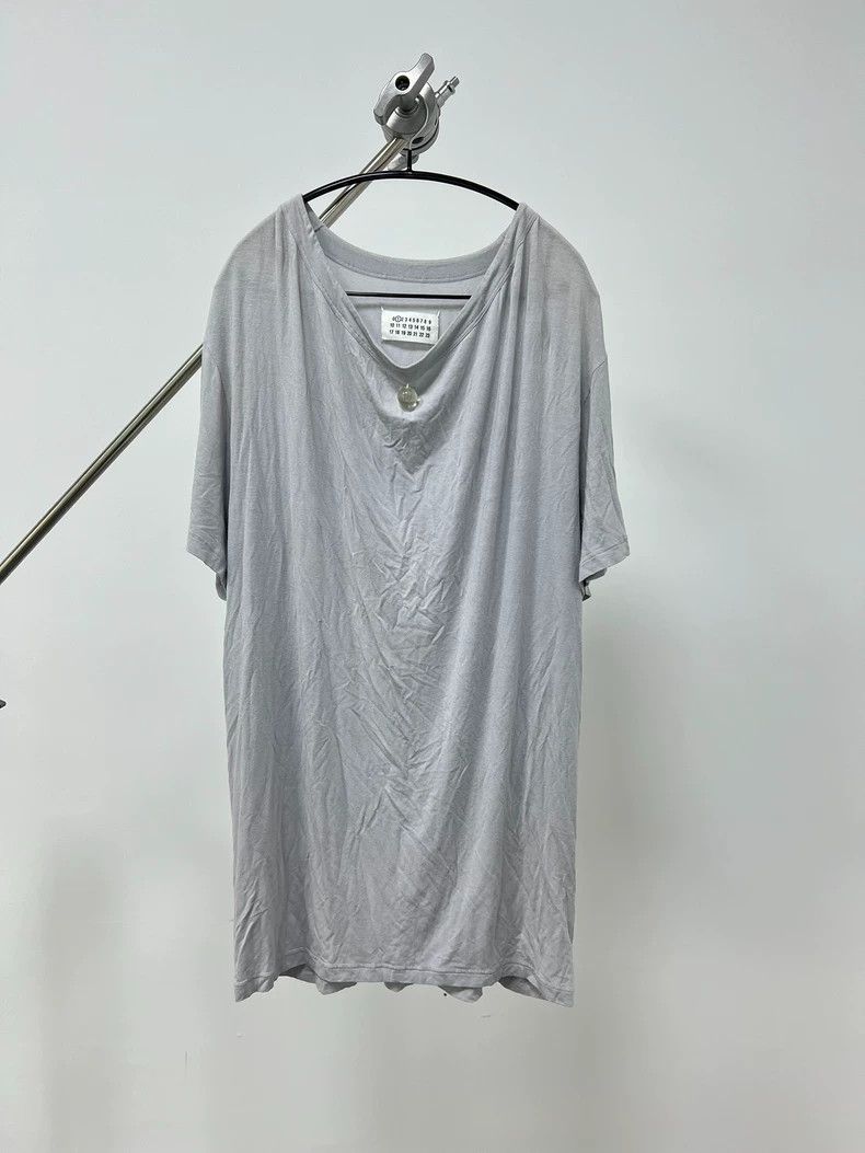 Maison Margiela Maison Margiela Beaded drape short sleeves 2503-Nextarrow Size US S / EU 44-46 / 1 - 1 Thumbnail