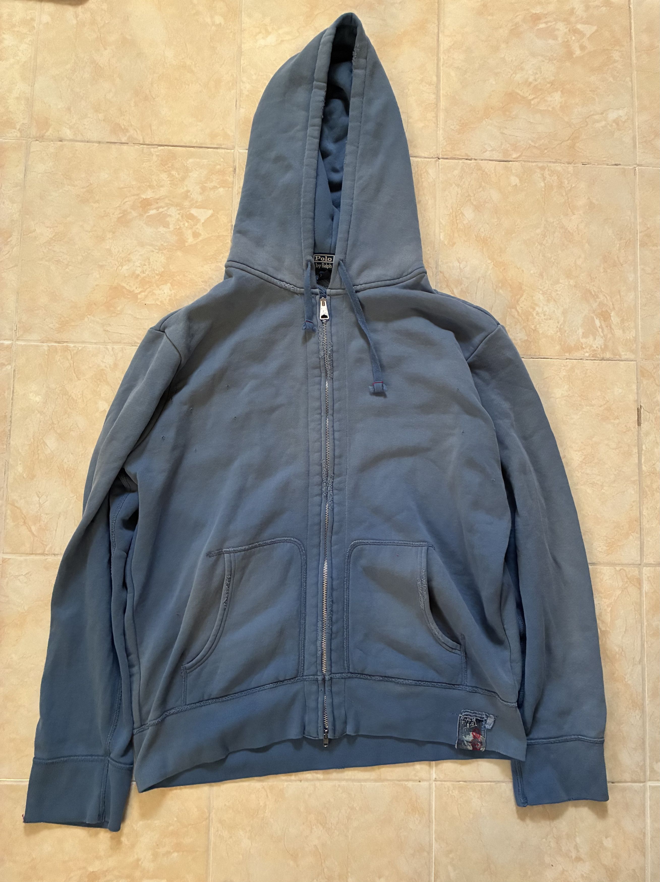 Polo Ralph Lauren Vintage 90s Distressed Ralph Lauren Hoodie Size US XL / EU 56 / 4 - 1 Thumbnail
