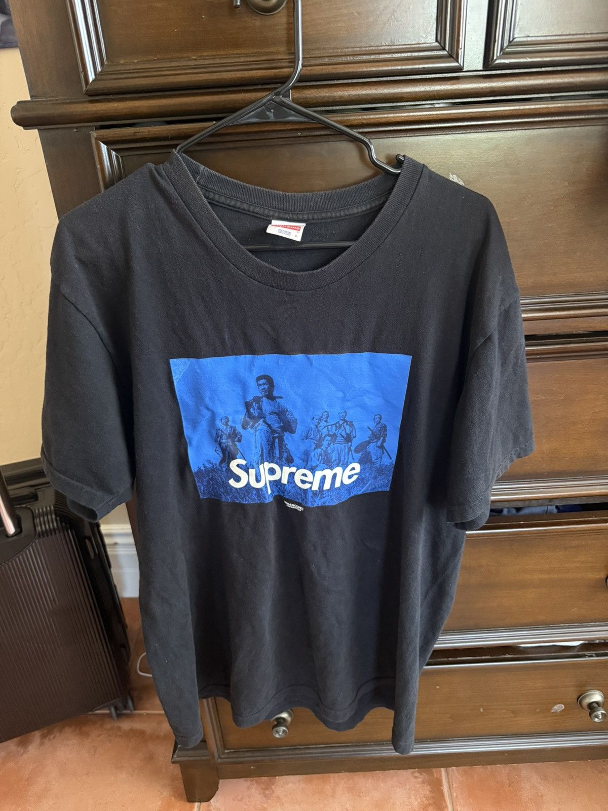 Supreme × Undercover Supreme undercover seven samurai black tee shirt Size US L / EU 52-54 / 3 - 1 Thumbnail