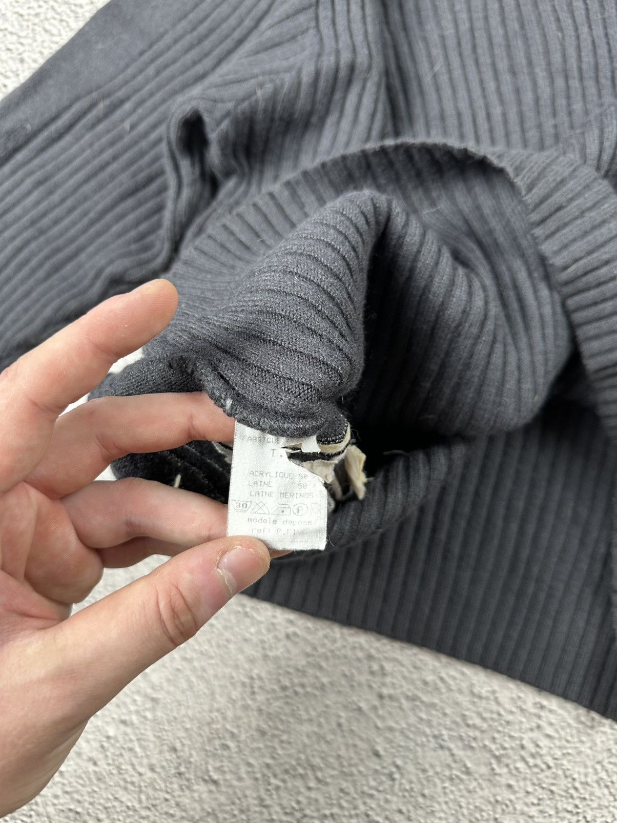 Japanese Brand Crazy Diesel Style Wool Knitwear Y2K Japan Faded SK 8 Style Size US M / EU 48-50 / 2 - 9 Thumbnail
