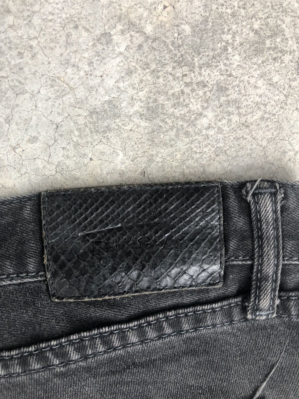 GOSTAR DE FUGA Fuga Distressed Denim Skinny Jeans Size US 30 / EU 46 - 20 Thumbnail