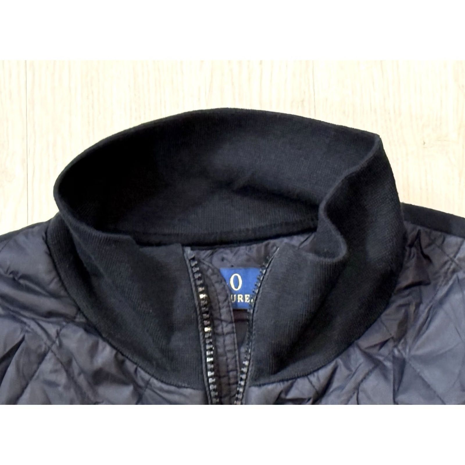 Ralph Lauren Polo Ralph Lauren Vest Quilted Sleeveless Black Diamond Nylon Softshell Zip Mid-Length Stand-Up Collar Men S Small Size US S / EU 44-46 / 1 - 7 Thumbnail