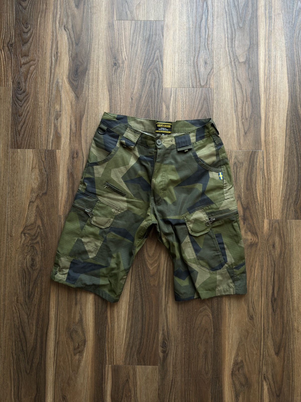 Other Nordic Army Gross Camo Shorts Size US 34 / EU 50 - 1 Preview