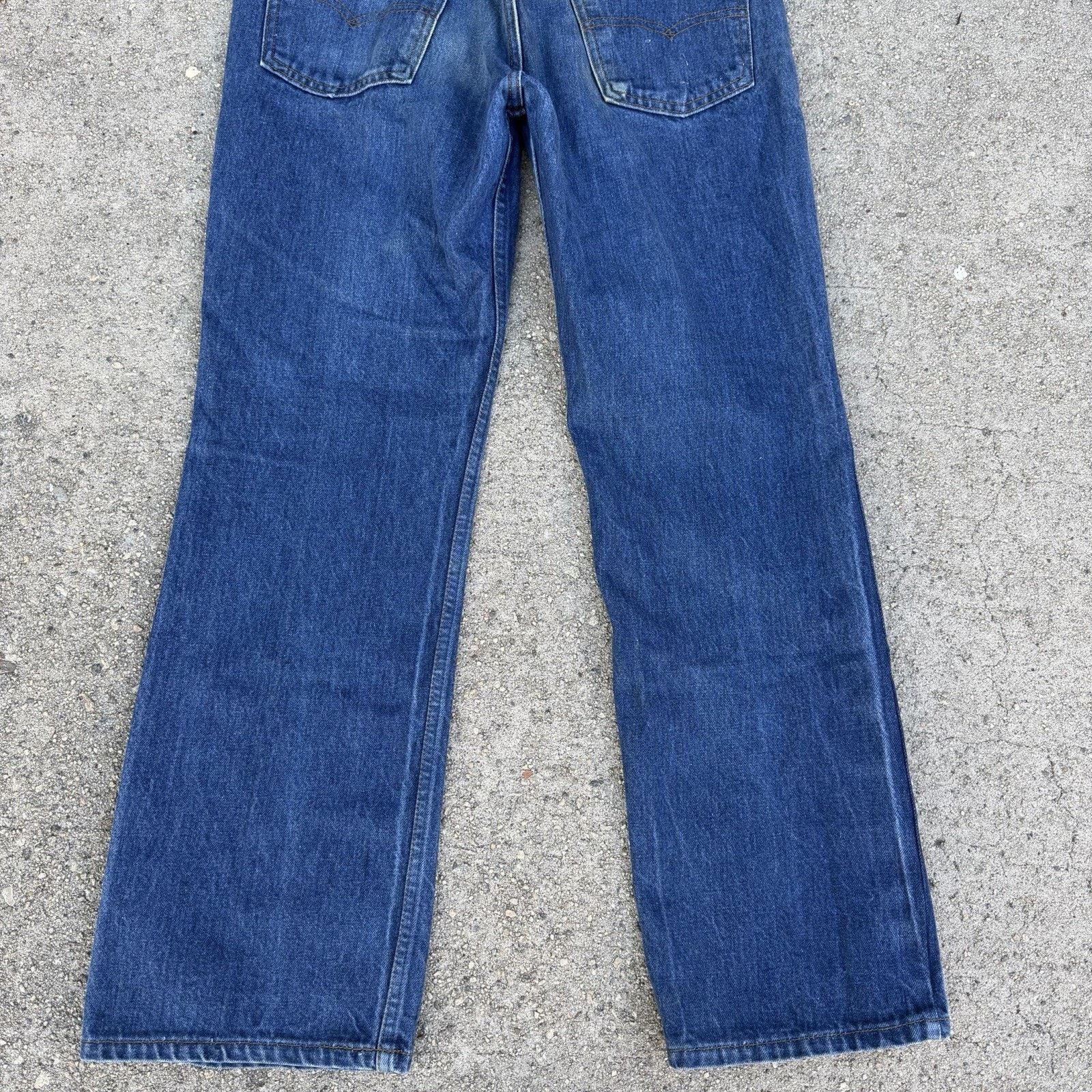 Levi's × Vintage Vintage 80s Levi’s 517 Bootcut Orange Tab Denim Jeans 34x31 Size US 34 / EU 50 - 6 Thumbnail