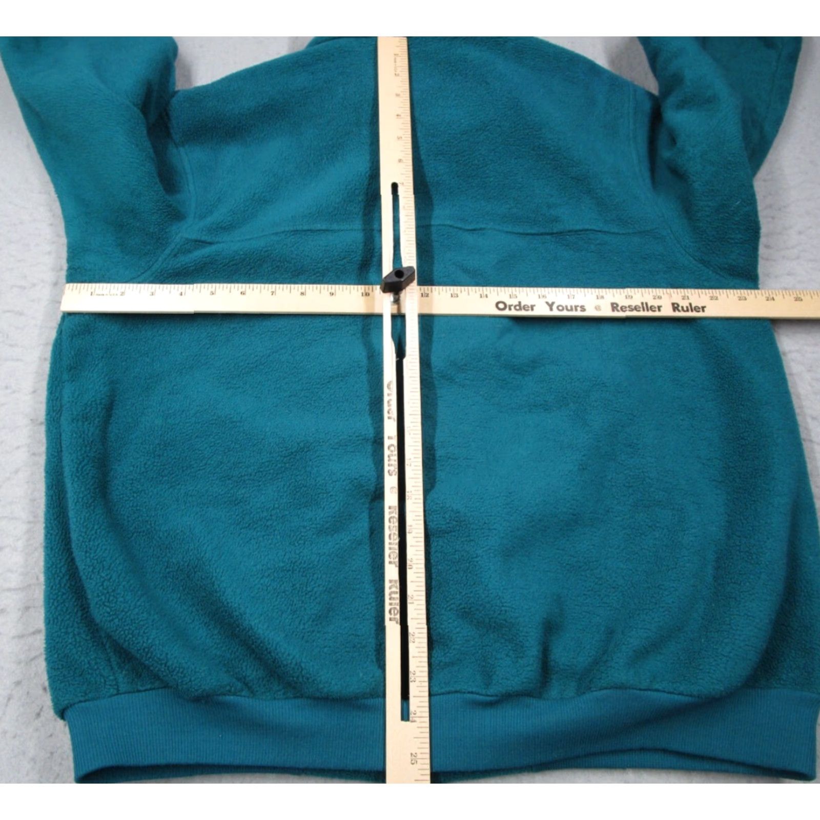 Patagonia VINTAGE Patagonia Jacket Womens Large Blue Fleece Full Zip Teal 90s 25011 Made in USA Size L / US 10 / IT 46 - 6 Thumbnail