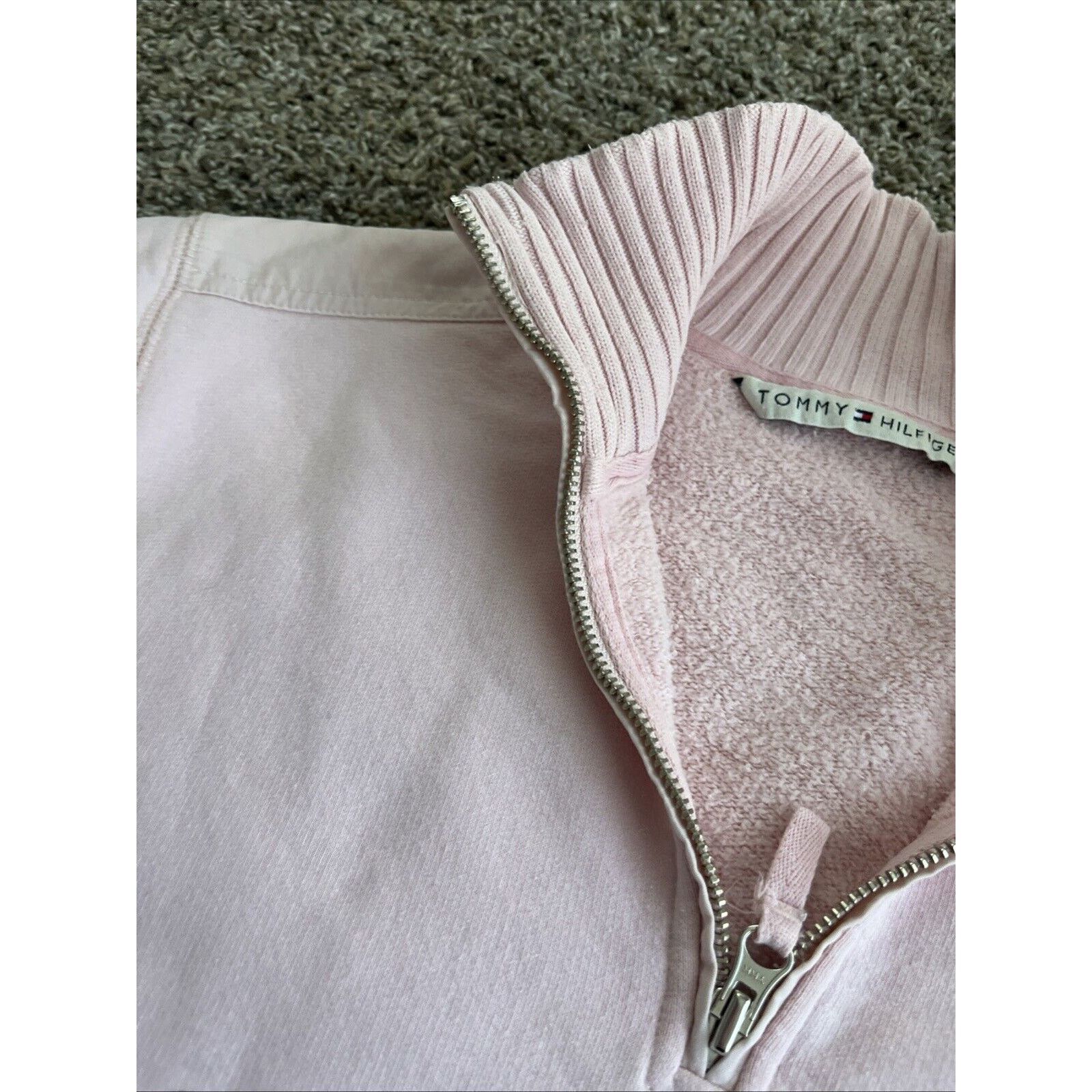 Tommy Hilfiger Tommy Hilfiger Women’s Sweatshirt Size Large Color Pink Size XL / US 12-14 / IT 48-50 - 4 Thumbnail