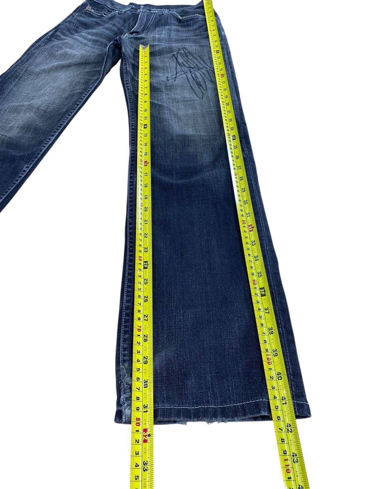 Levi's Levi’s 502 Faded Wash Style Straight Cut Jeans Size US 28 / EU 44 - 8 Thumbnail