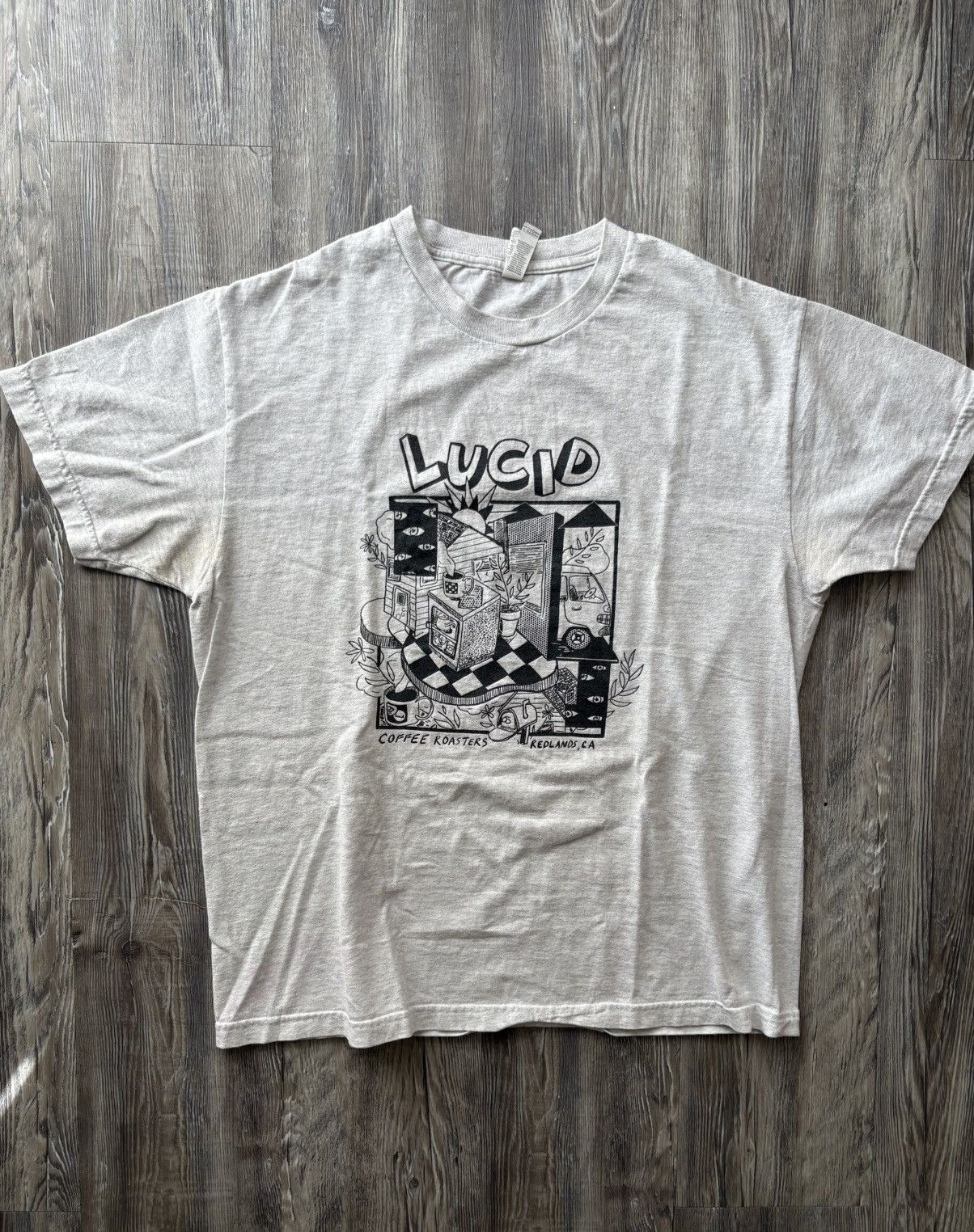 American Apparel Lucid Coffee Roasters T-Shirt Size US L / EU 52-54 / 3 - 1 Thumbnail