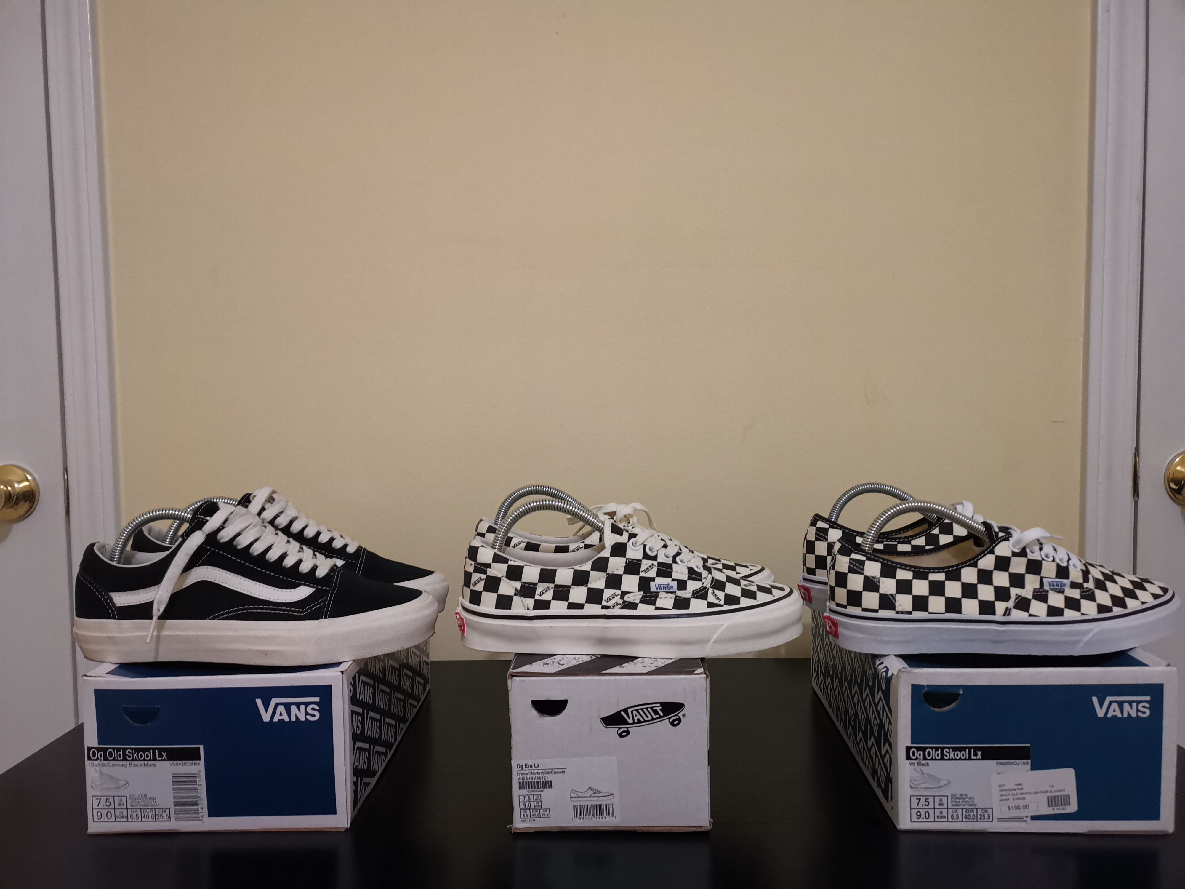 Vans Vans Size 7.5 Pack Og Authentic Era + Authentic + Old Skool Size US 7.5 / EU 40-41 - 1 Preview