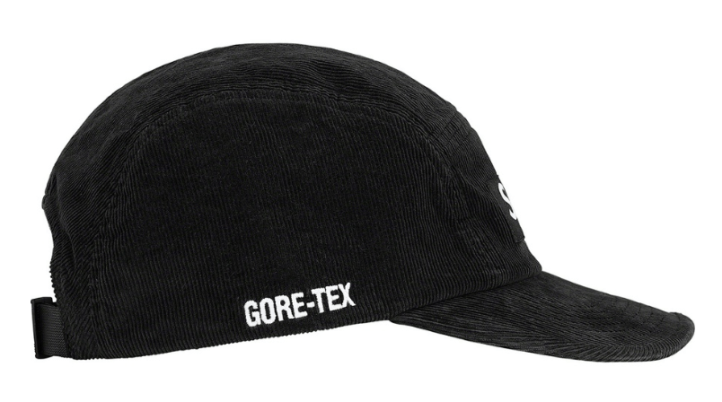 Supreme Supreme Gore-Tex Corduroy Camp Cap, Black (OS) | Grailed