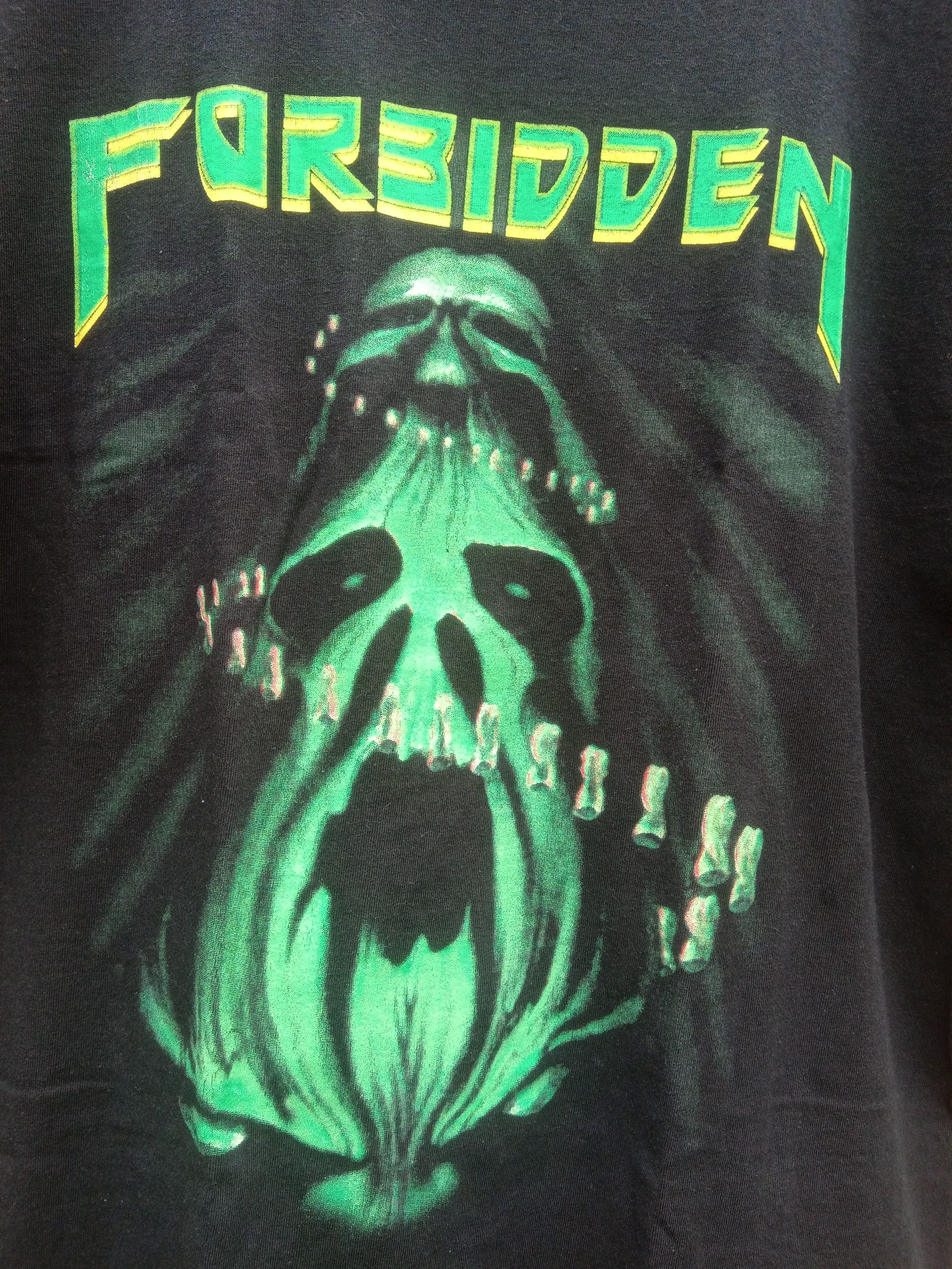 Band Tees × Vintage FORBIDDEN twisted into form Size US M / EU 48-50 / 2 - 2 Thumbnail