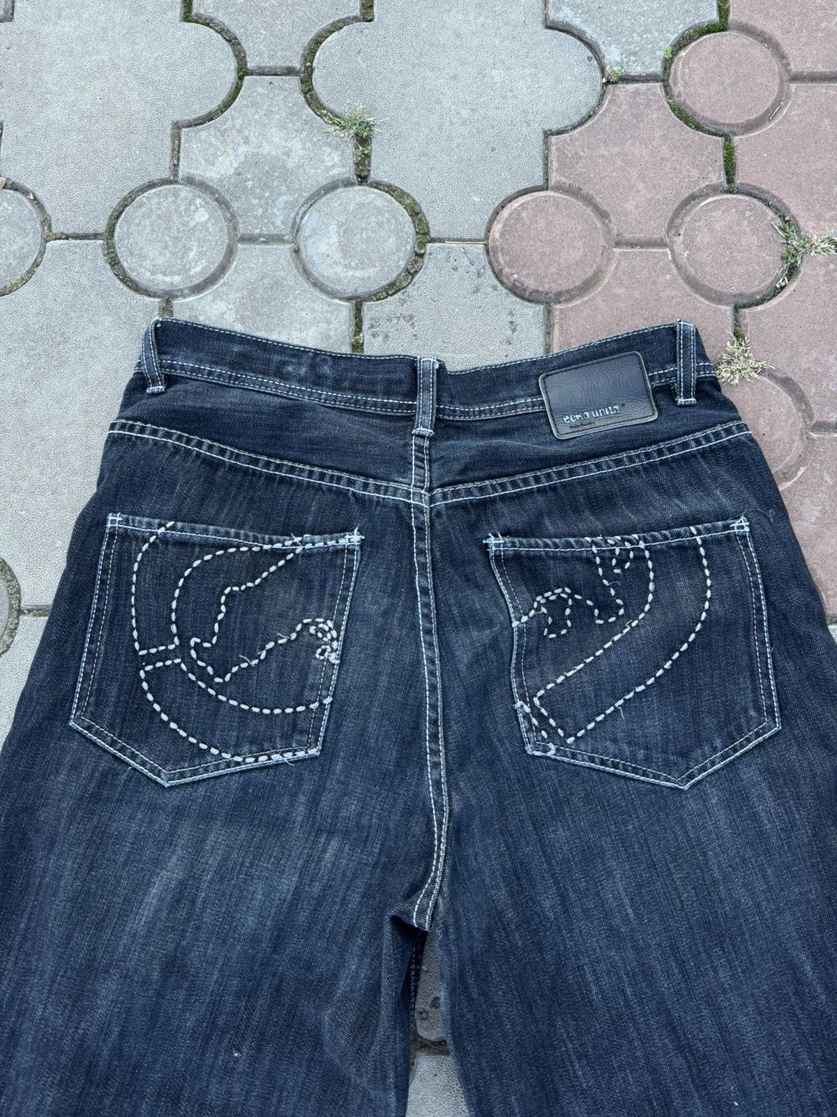 Ecko Unltd. Ecko Unlimited Baggy Y2K Denim Shorts Jorts USA Size US 32 / EU 48 - 3 Thumbnail