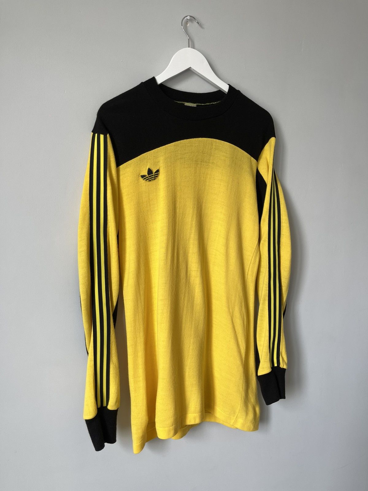 Adidas Vintage 80's Adidas Ventex Template Long Sleeve Jersey Shirt Size US M / EU 48-50 / 2 - 3 Thumbnail