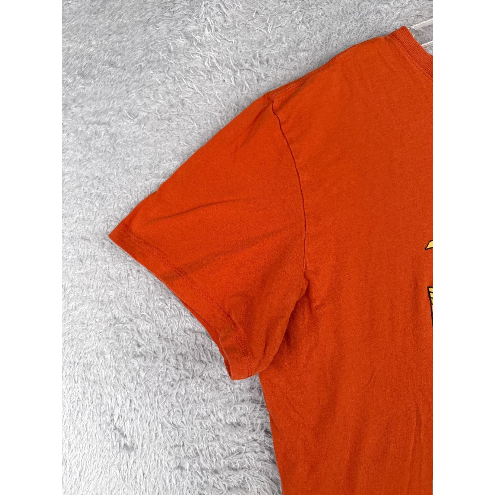 The North Face The North Face Shirt Men XL Orange Short Sleeve Crew Neck Cotton Jersey Logo All Seasons Mens Size US XL / EU 56 / 4 - 3 Thumbnail