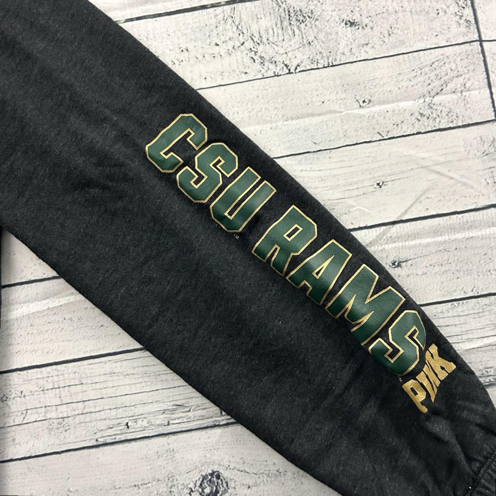 Pinko PINK Sweatpants Women's Medium Gray CSU Rams Size 32" / US 10 / IT 46 - 5 Thumbnail