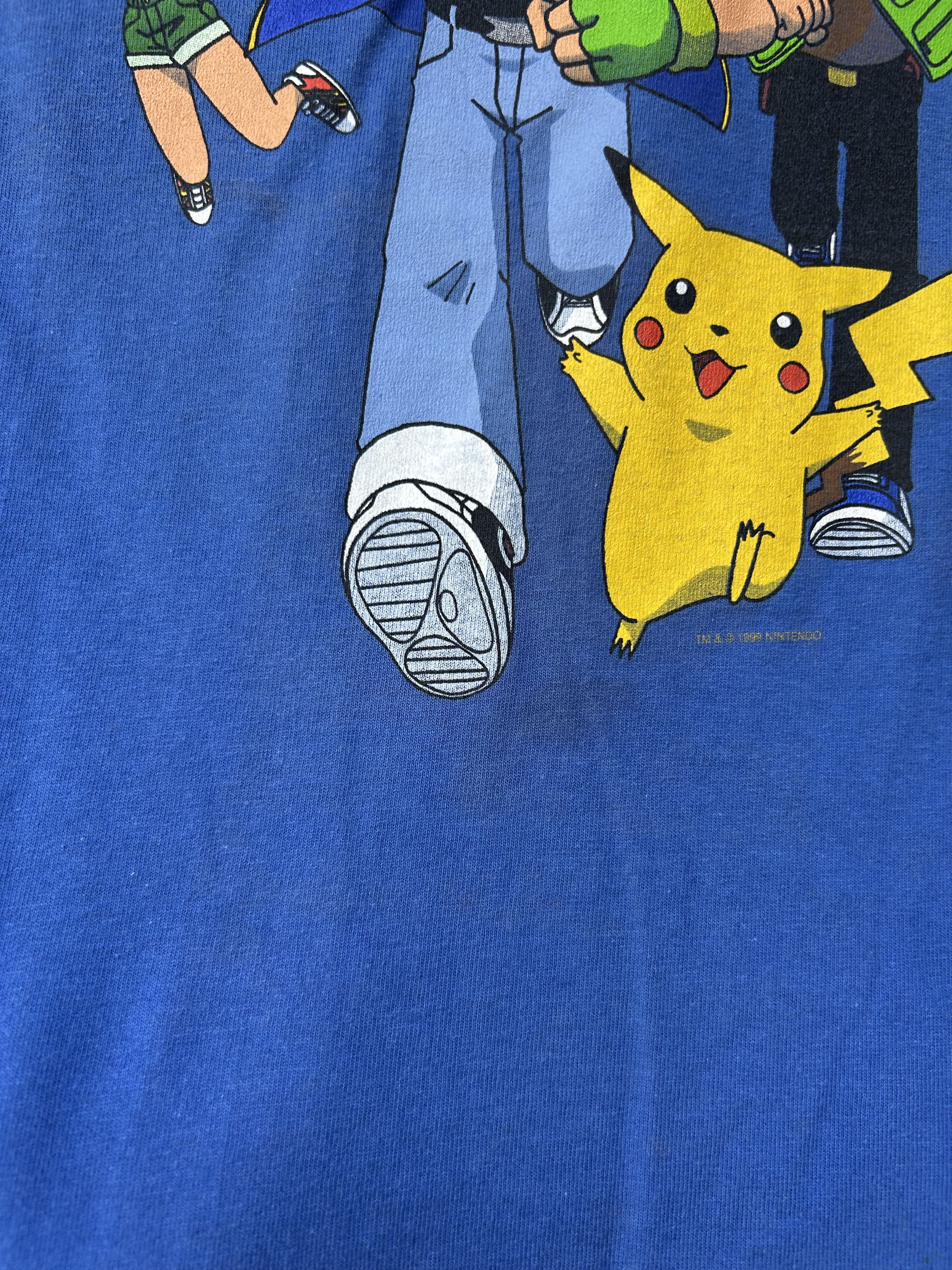 Anime Vintage 1999 Pokemon Anime Movie T-shirt Size US S / EU 44-46 / 1 - 8 Thumbnail