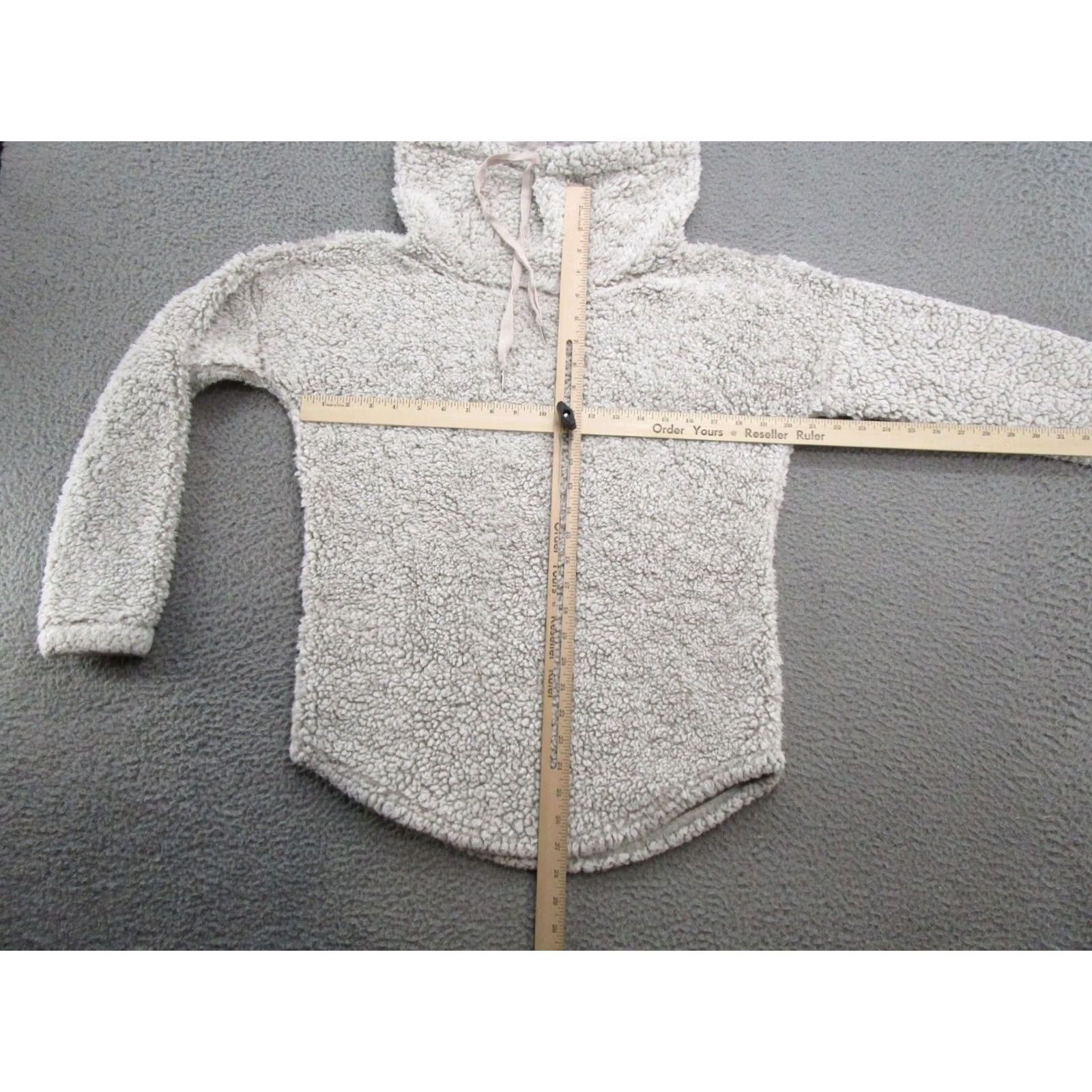 Vintage Maurices Sweatshirt Pullover Cowl Neck Fleece Gray Size S Outdoor Winter Fall Womens - 20? Size S / US 4 / IT 40 - 4 Thumbnail