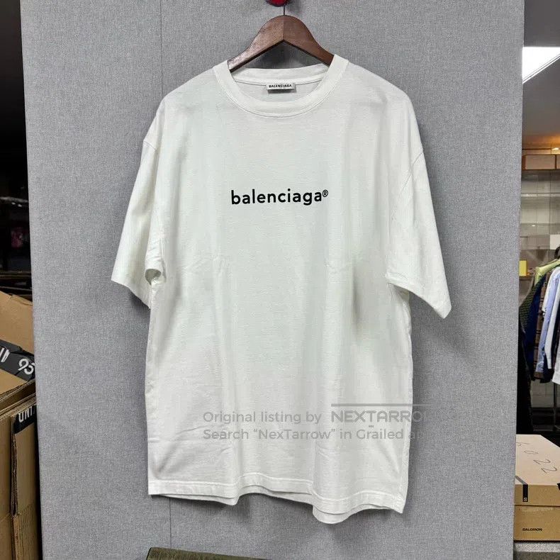 Balenciaga Balenciaga Mailbox Print Logo Short Sleeve T-Shirt Size US M / EU 48-50 / 2 - 1 Thumbnail