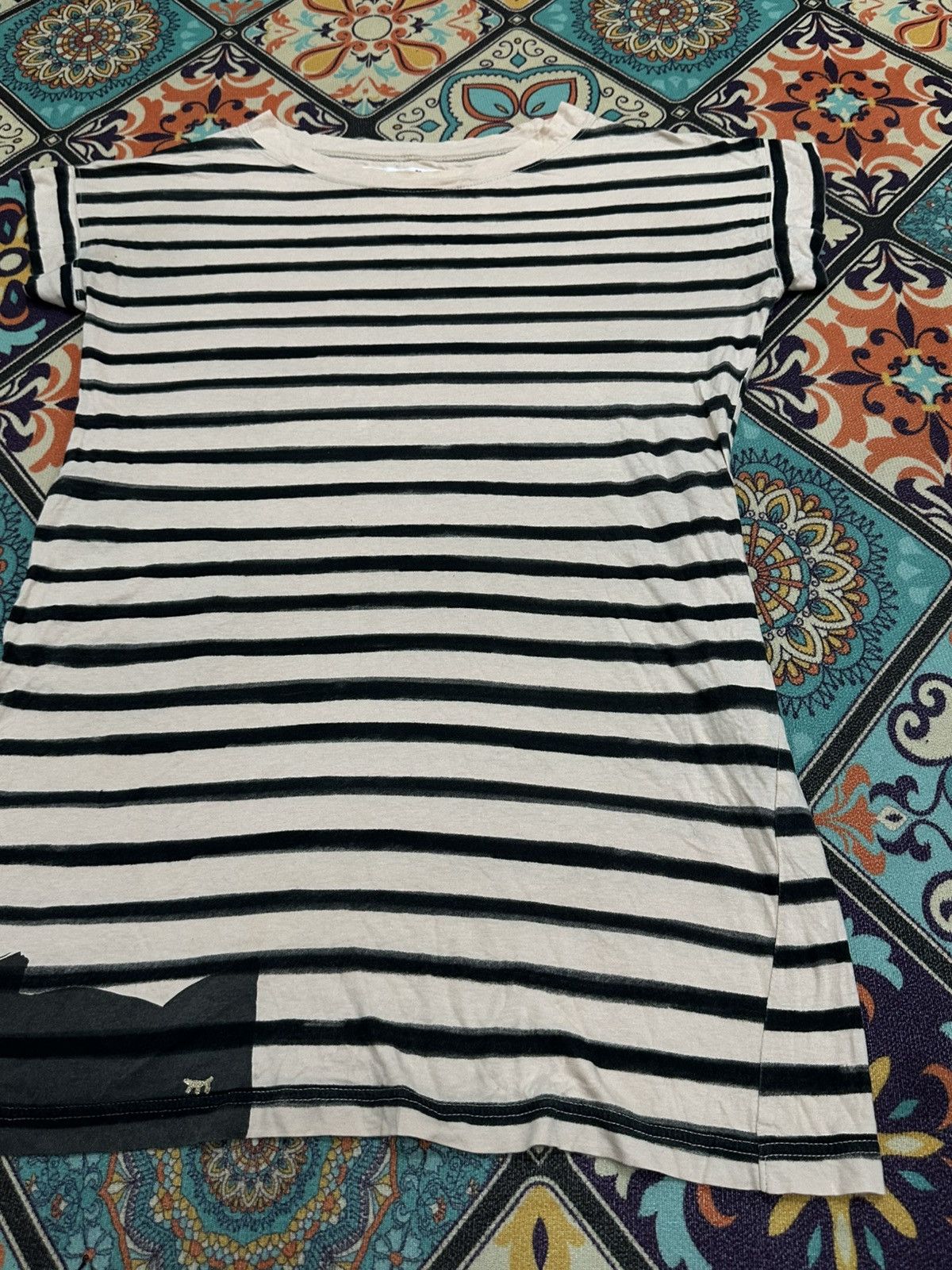 Tsumori Chisato Cats Tsumori Chisato Stripes Long Shirt/Blouse Size M / US 6-8 / IT 42-44 - 3 Thumbnail