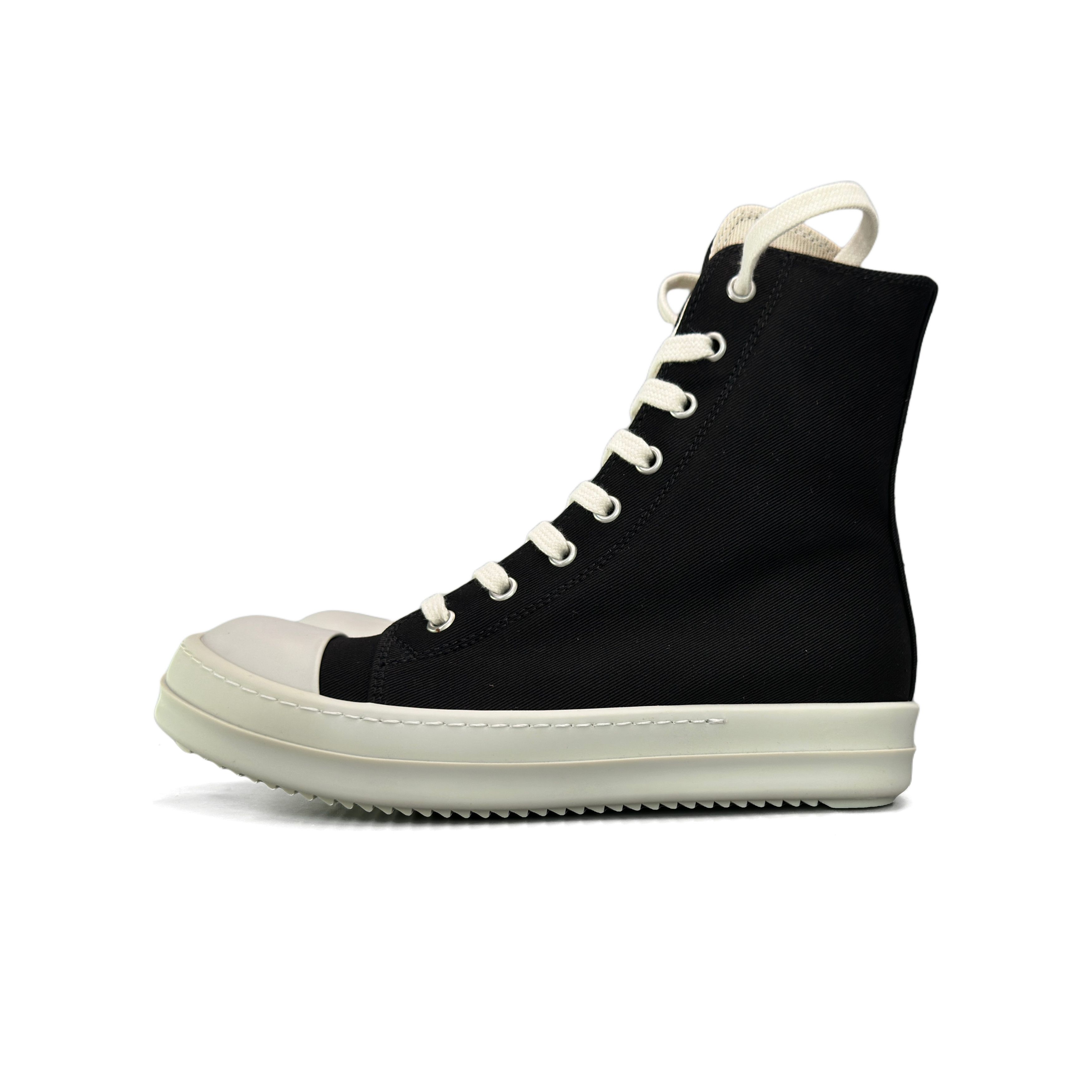 Rick Owens Drkshdw Rick Owens DRKSHDW Side Zip High Top Sneakers Size 35 Size US 5 / IT 35 - 1 Thumbnail