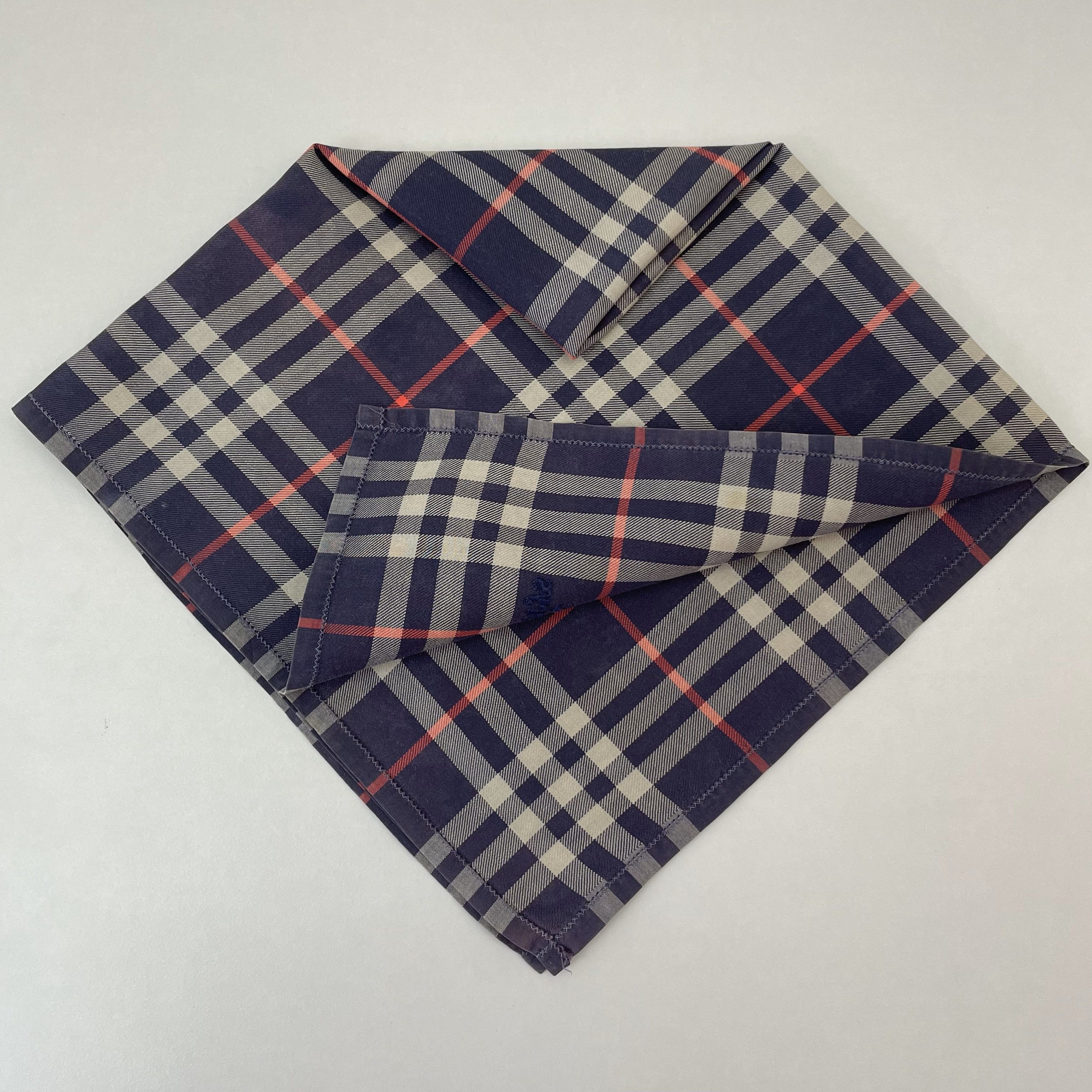 Burberry × Vintage Burberry Handkerchief / Neckerchief / Bandana - 4255 Size ONE SIZE - 3 Thumbnail