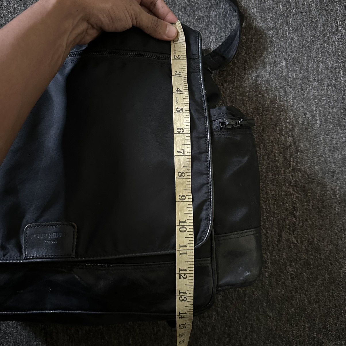 Yohji Yamamoto YOHJI YAMAMOTO NYLON 2 WAY BACKPACK MESSENGER BAG Size ONE SIZE - 9 Thumbnail
