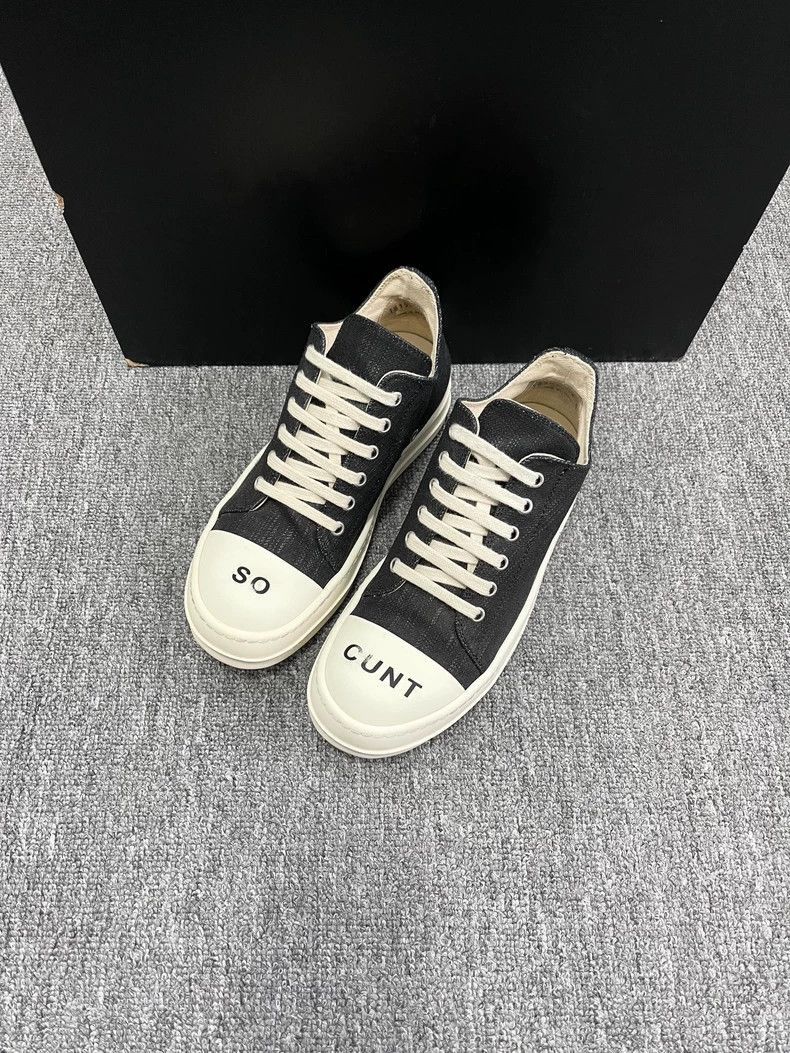 Rick Owens Rick Owens Classic Low-2508 Size US 6 / EU 39 - 3 Thumbnail