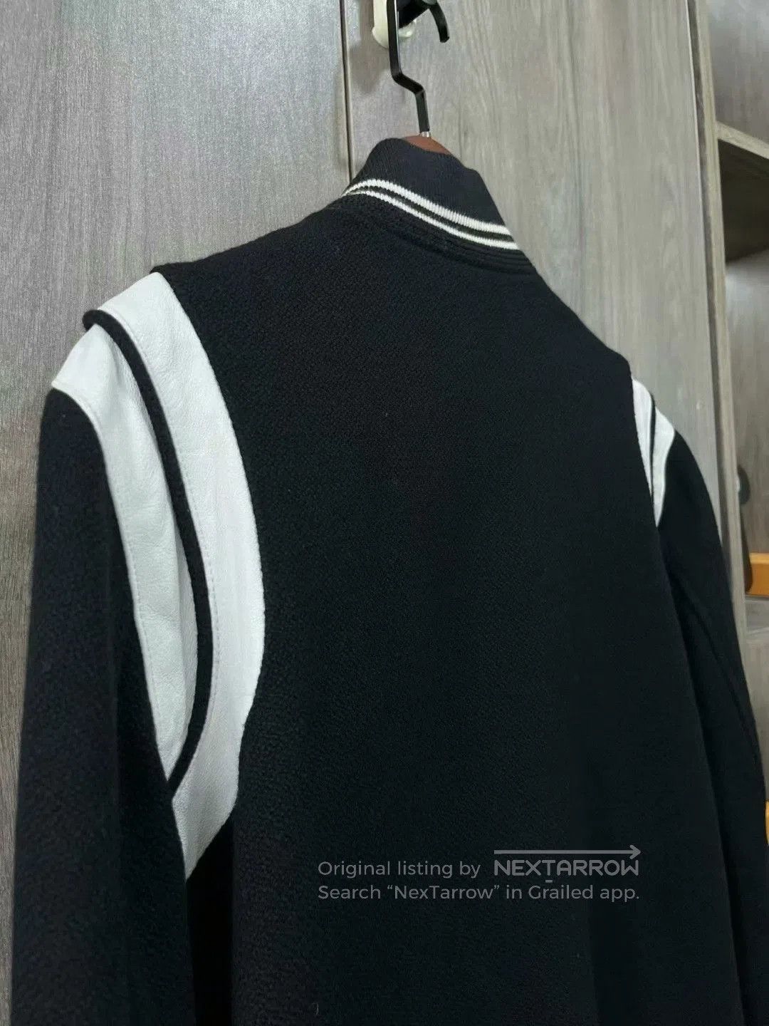 Saint Laurent Paris saint laurent black and white baseball jacket. Size US L / EU 52-54 / 3 - 5 Thumbnail